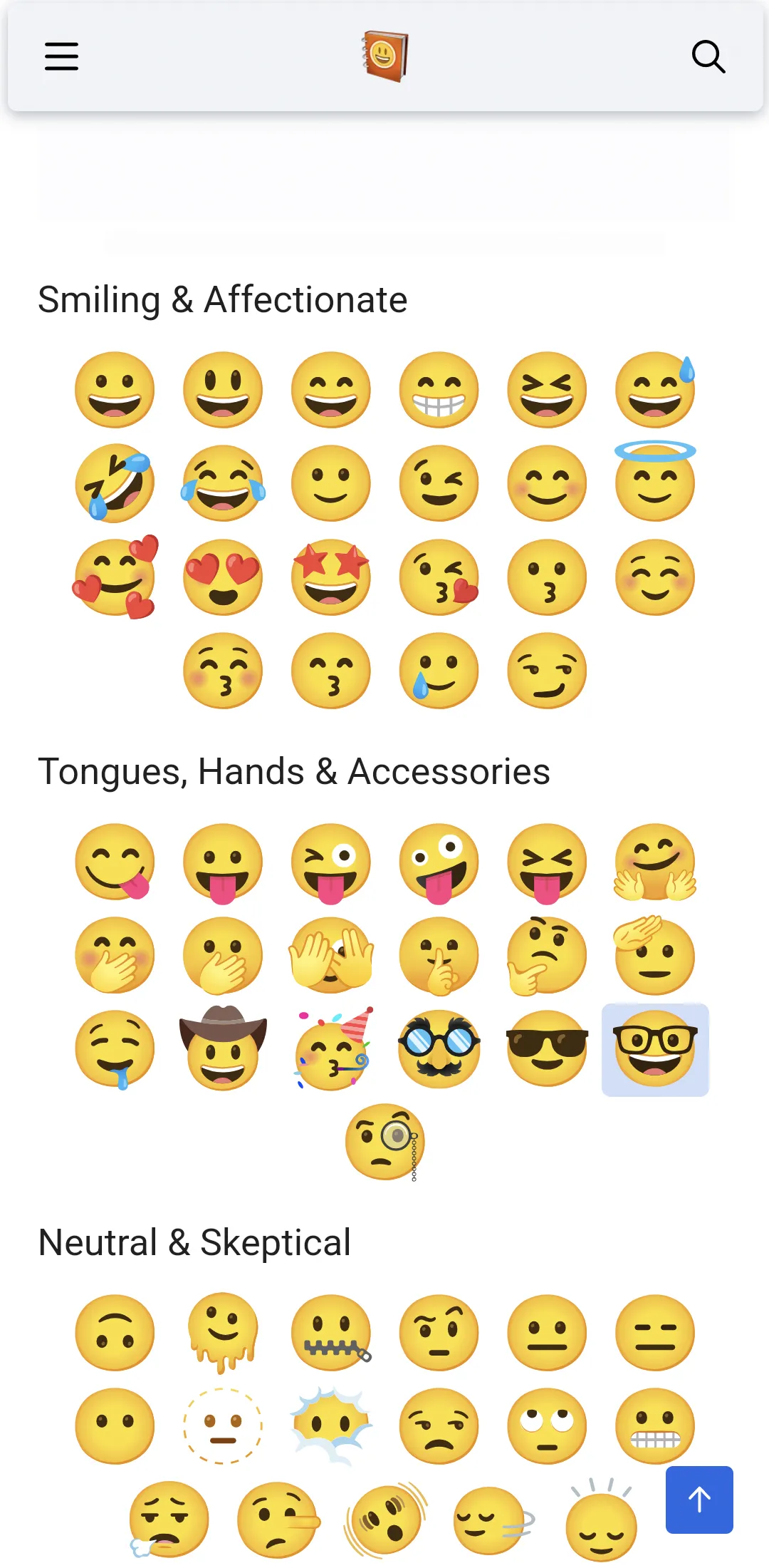 Emojipedia - Genmoji AI & More | Indus Appstore | Screenshot