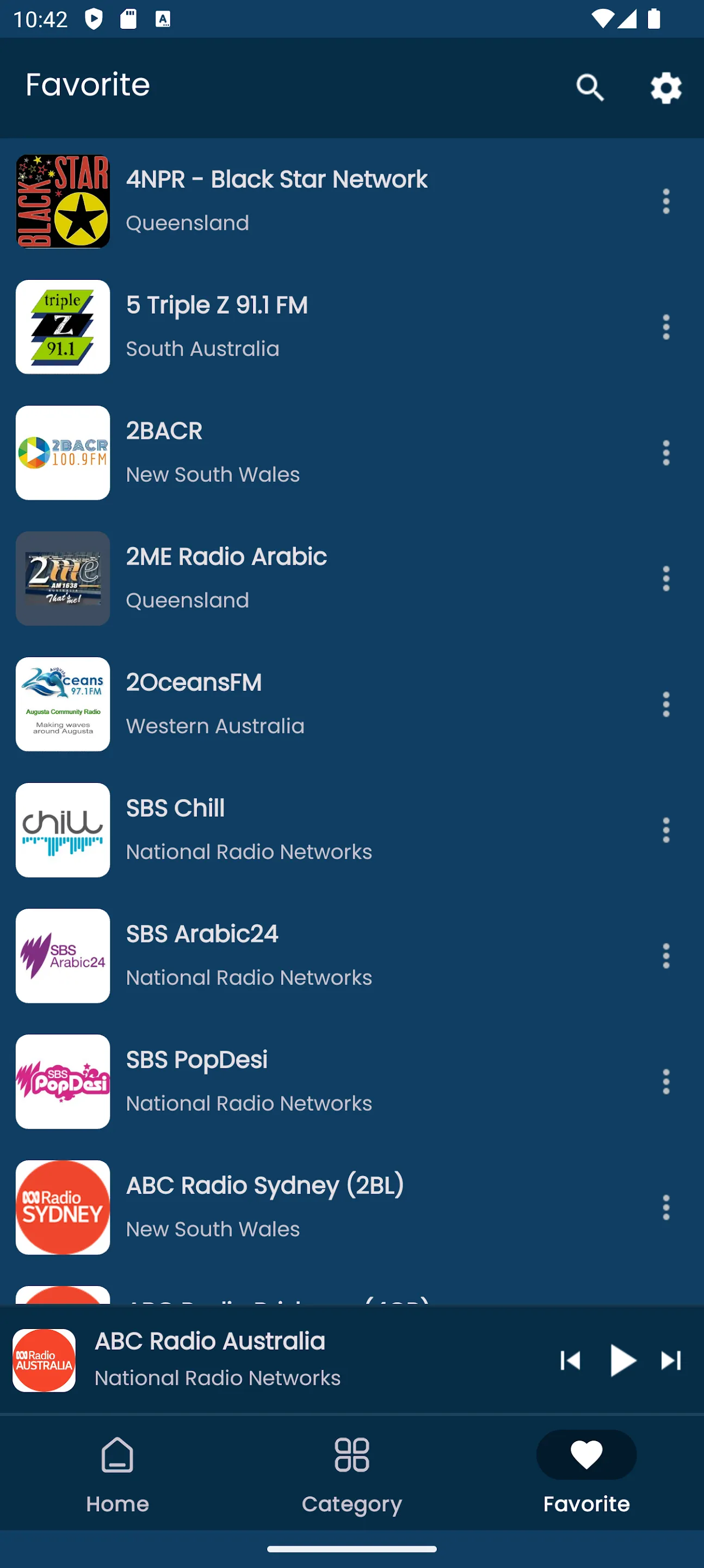 Radios from Australia | Indus Appstore | Screenshot