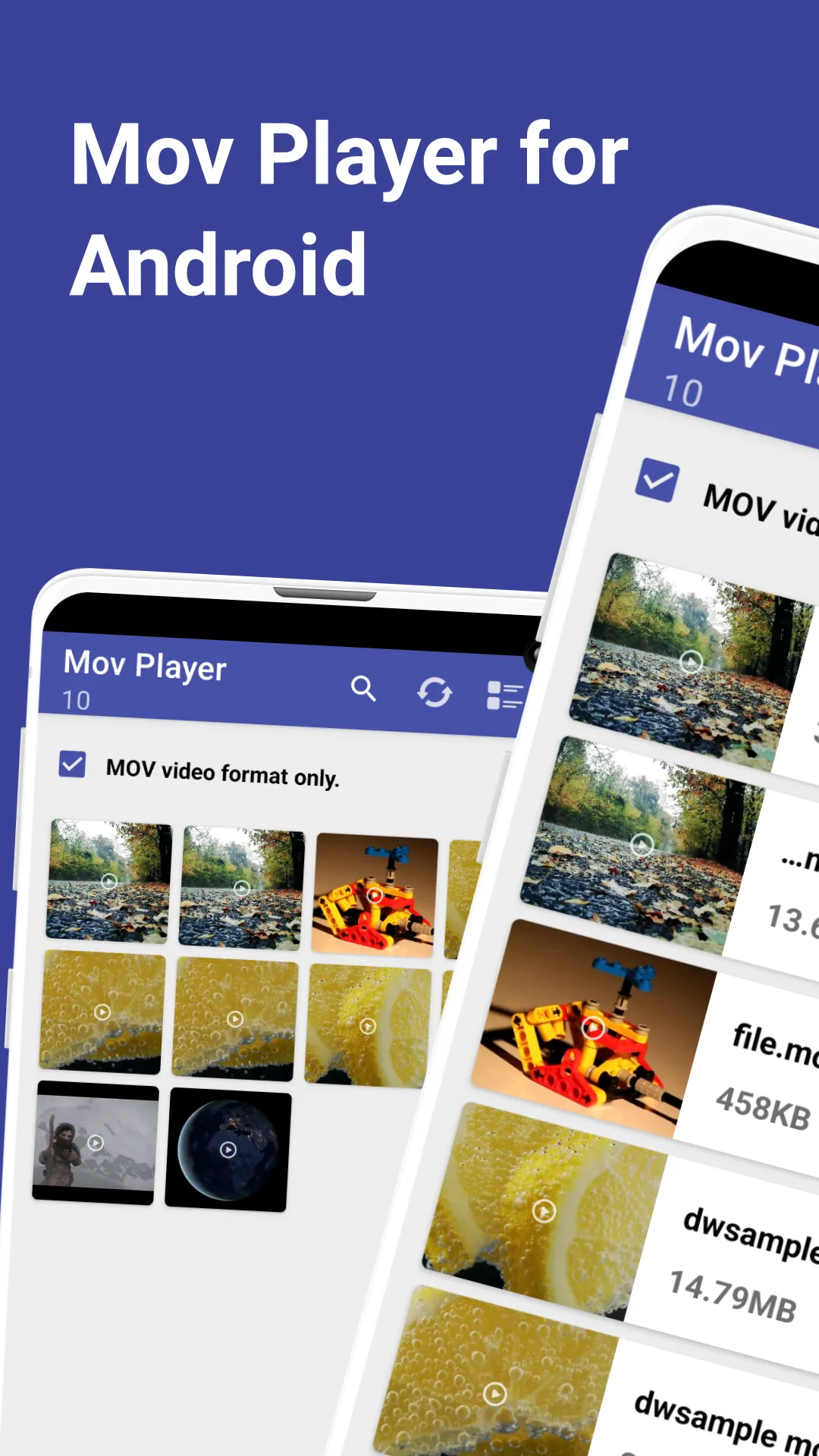 MOV Player For Android | Indus Appstore | Screenshot