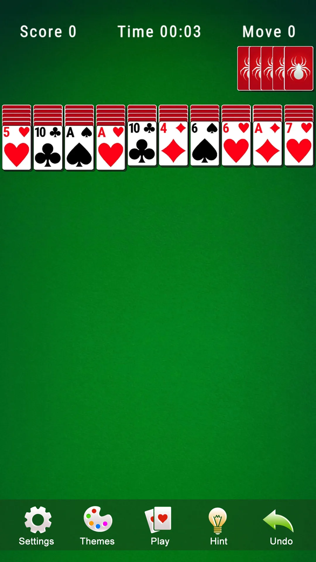 Spider Solitaire 2023 | Indus Appstore | Screenshot