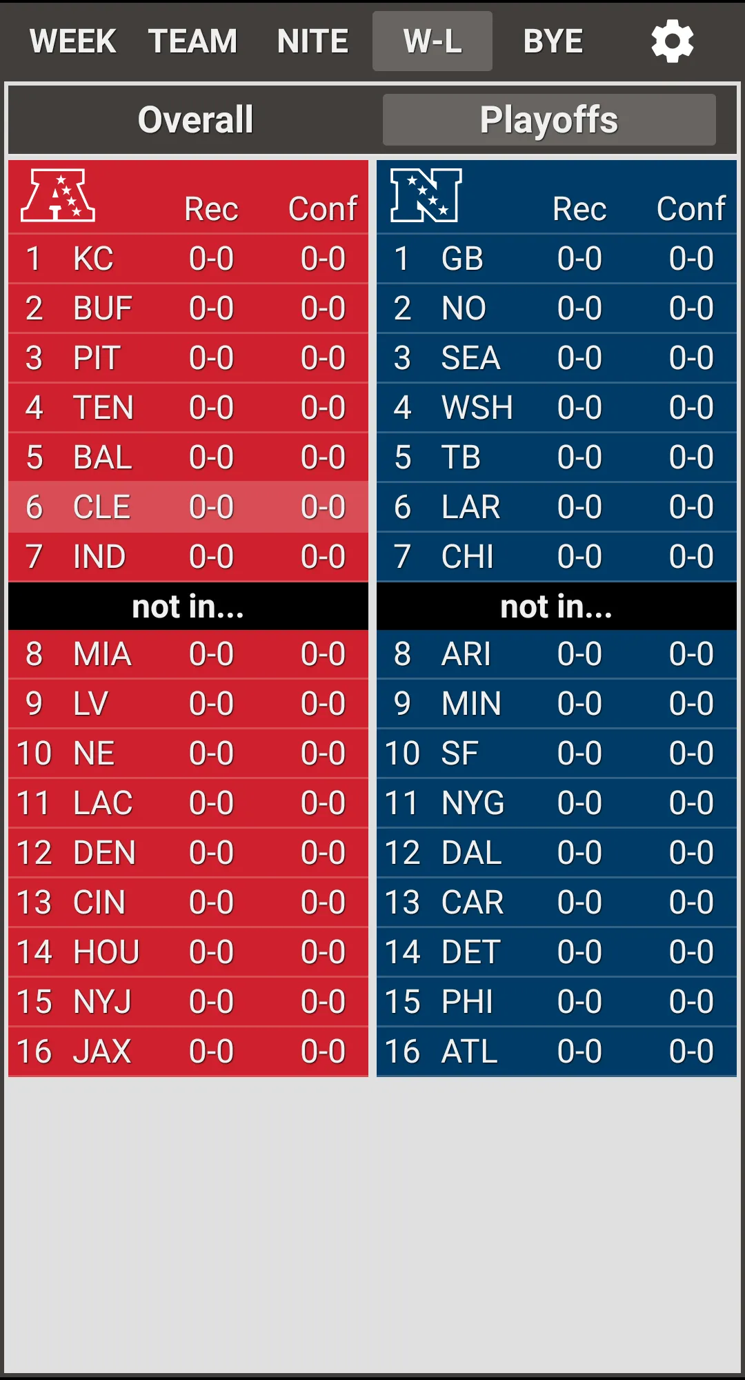 VS. 2024 NFL Schedule & Scores | Indus Appstore | Screenshot