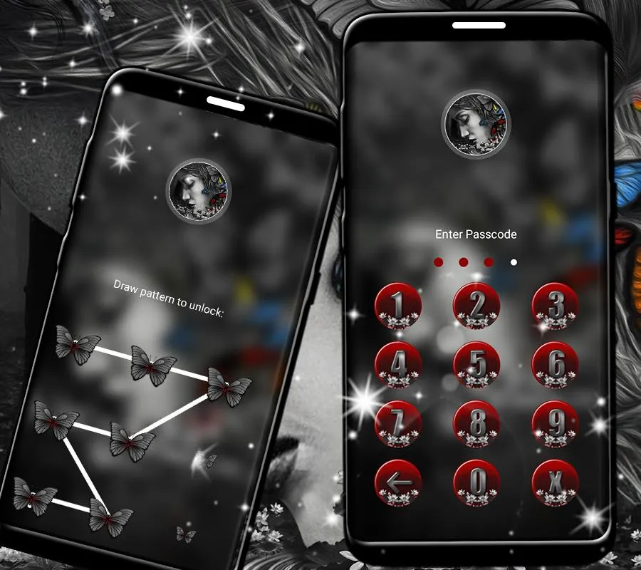 Abstract Girl Launcher Theme | Indus Appstore | Screenshot