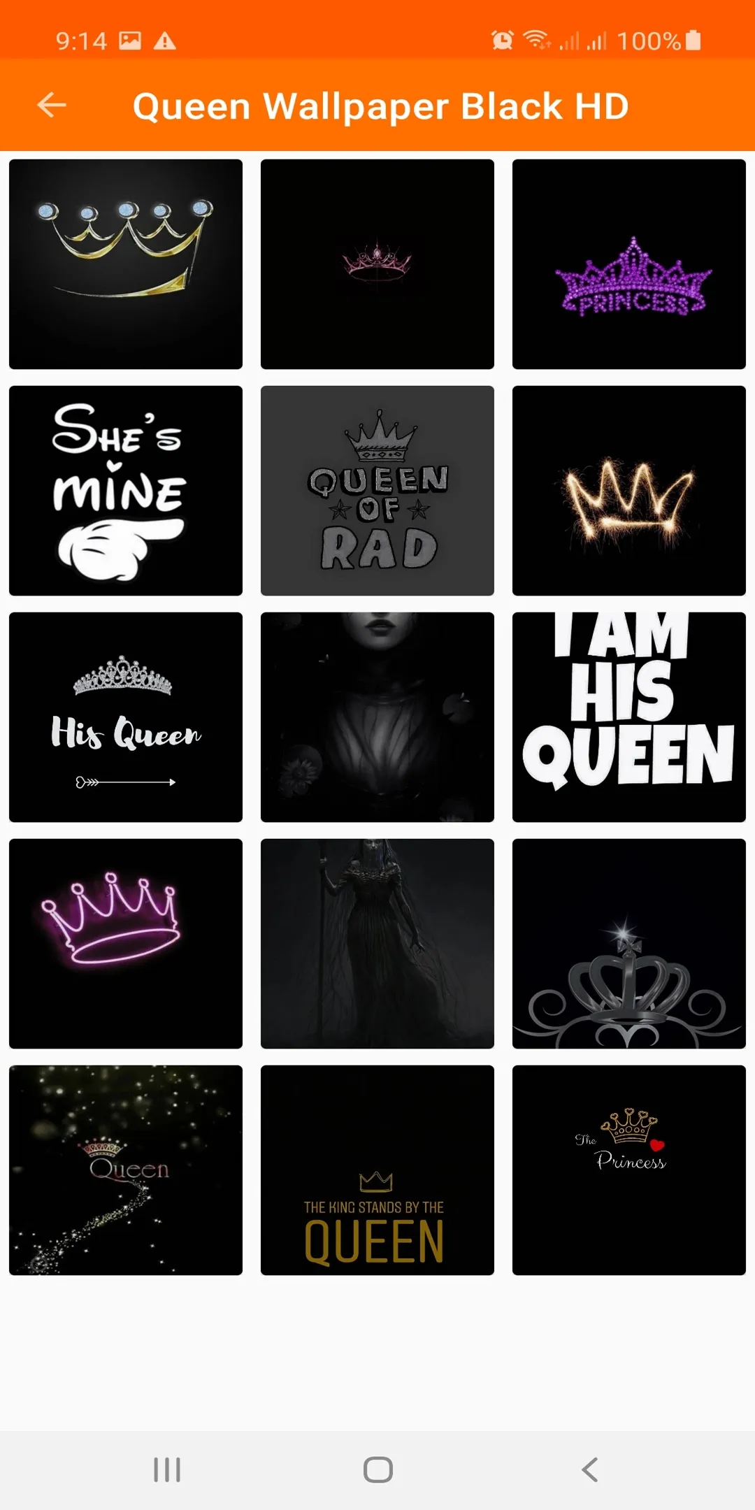 Queen Wallpaper Black HD | Indus Appstore | Screenshot