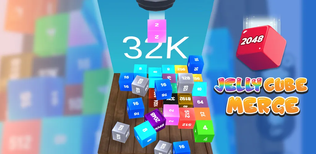 Jelly Cube Merge | Indus Appstore | Screenshot