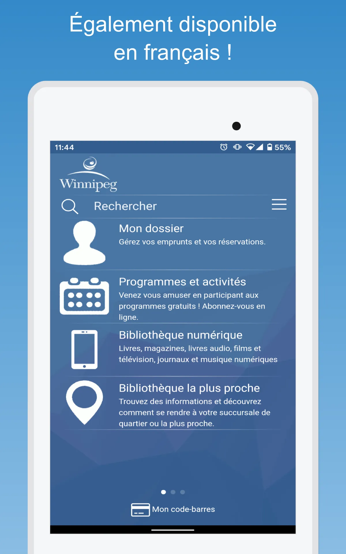 Winnipeg Public Library | Indus Appstore | Screenshot