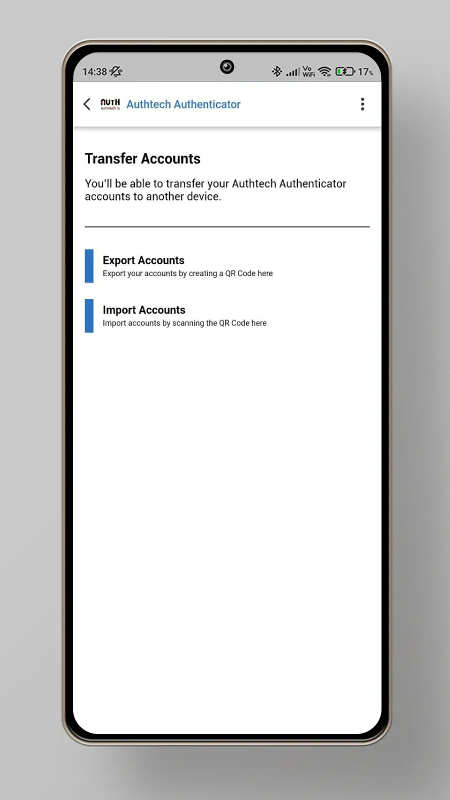 AuthTech Authenticator | Indus Appstore | Screenshot