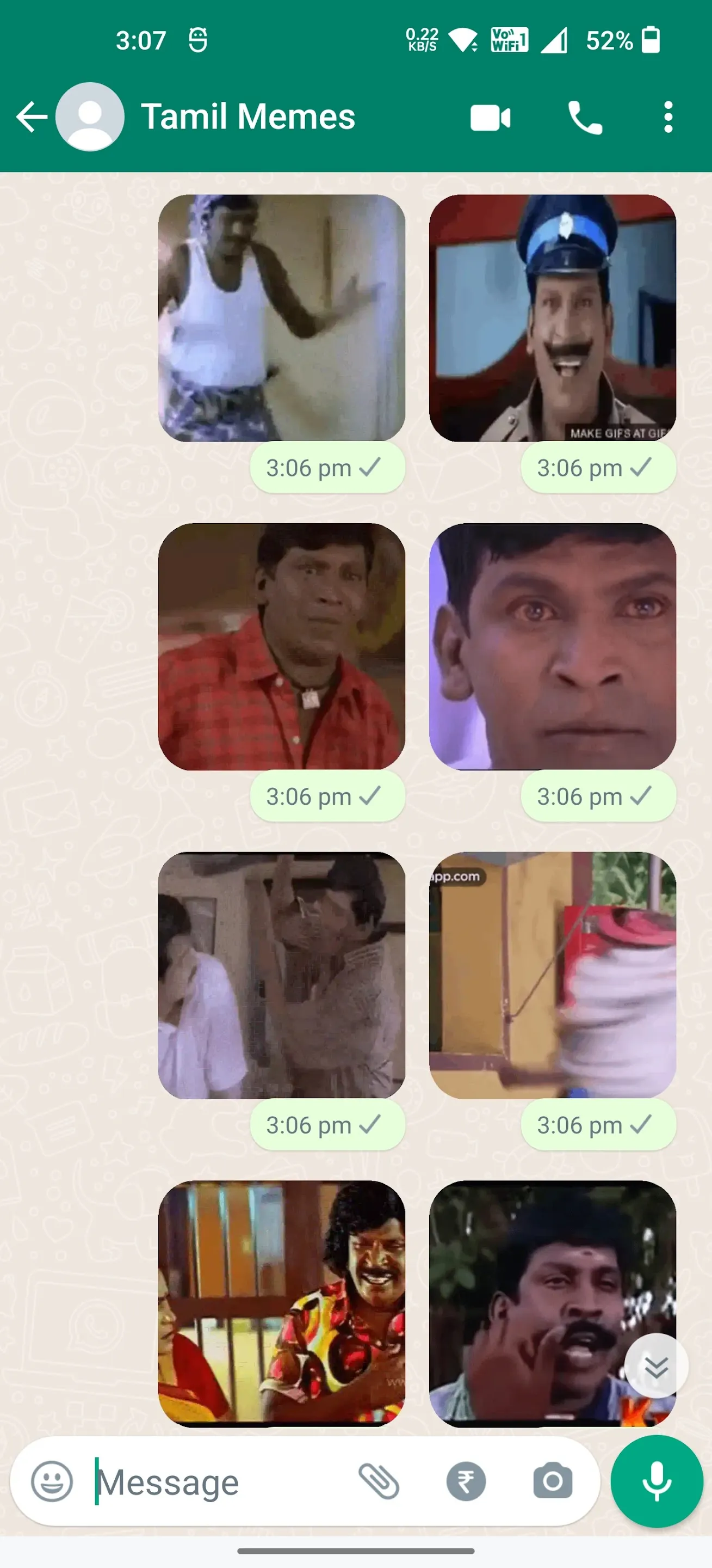 Vadivelu Animated Stickers | Indus Appstore | Screenshot