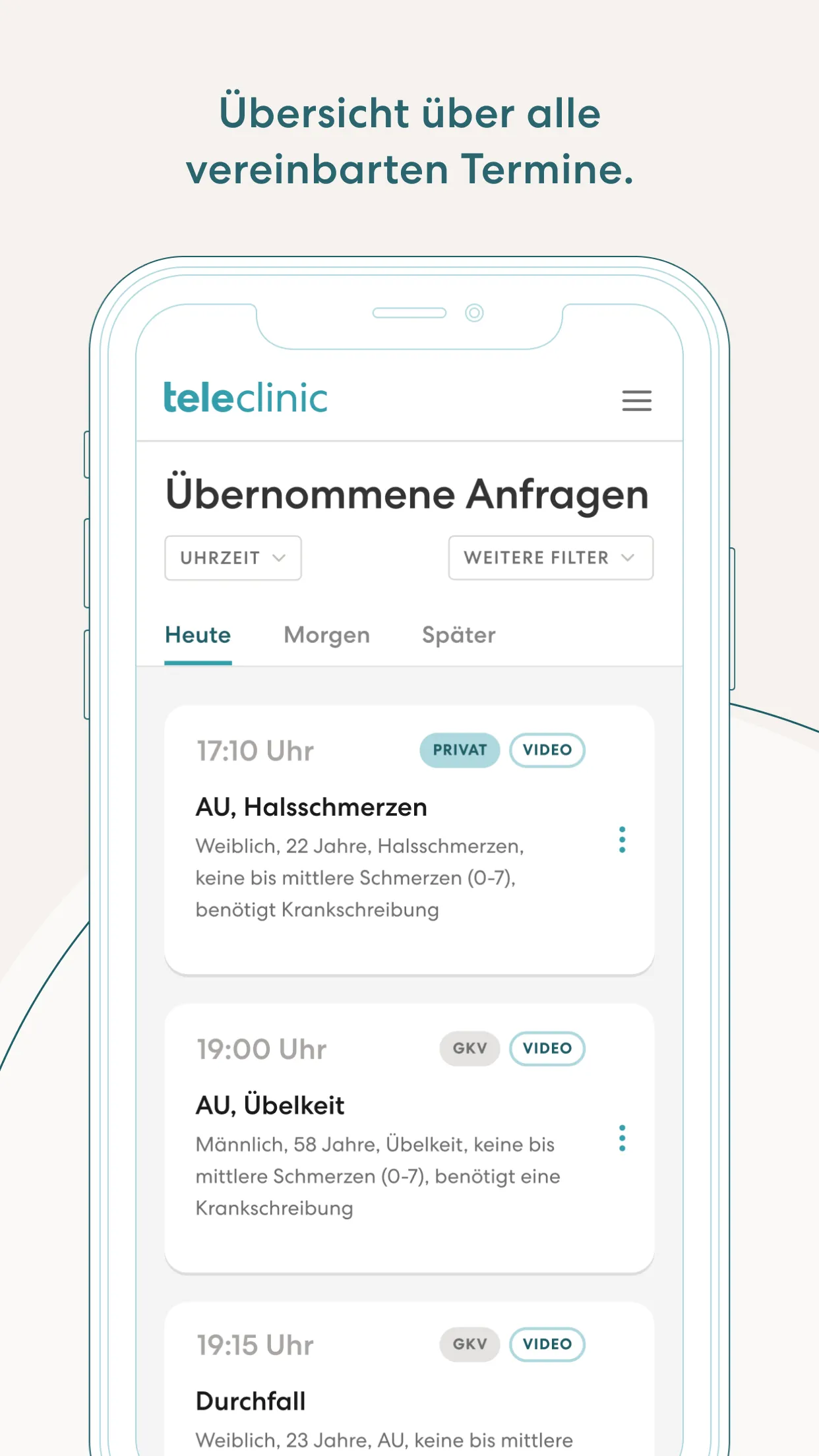 TeleClinic Ärzte | Indus Appstore | Screenshot