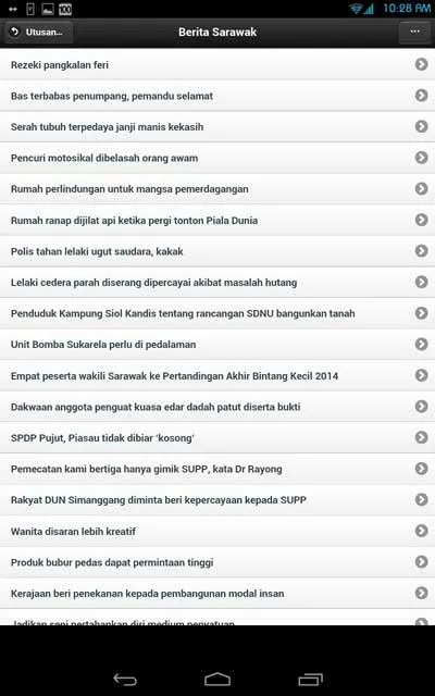 Utusan Borneo Online | Indus Appstore | Screenshot