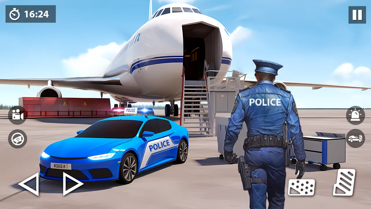 US Police Car Transporter Game | Indus Appstore | Screenshot