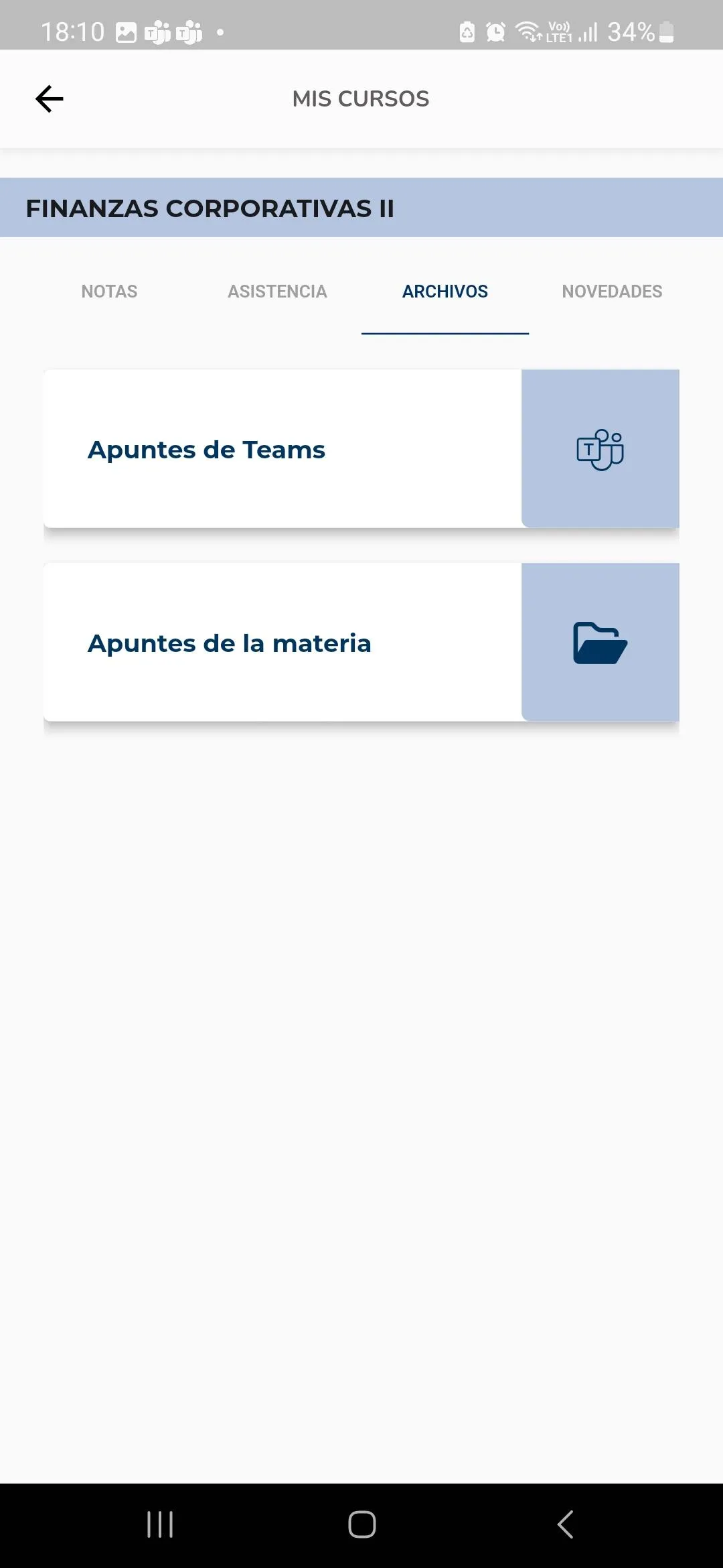 UADE Webcampus | Indus Appstore | Screenshot