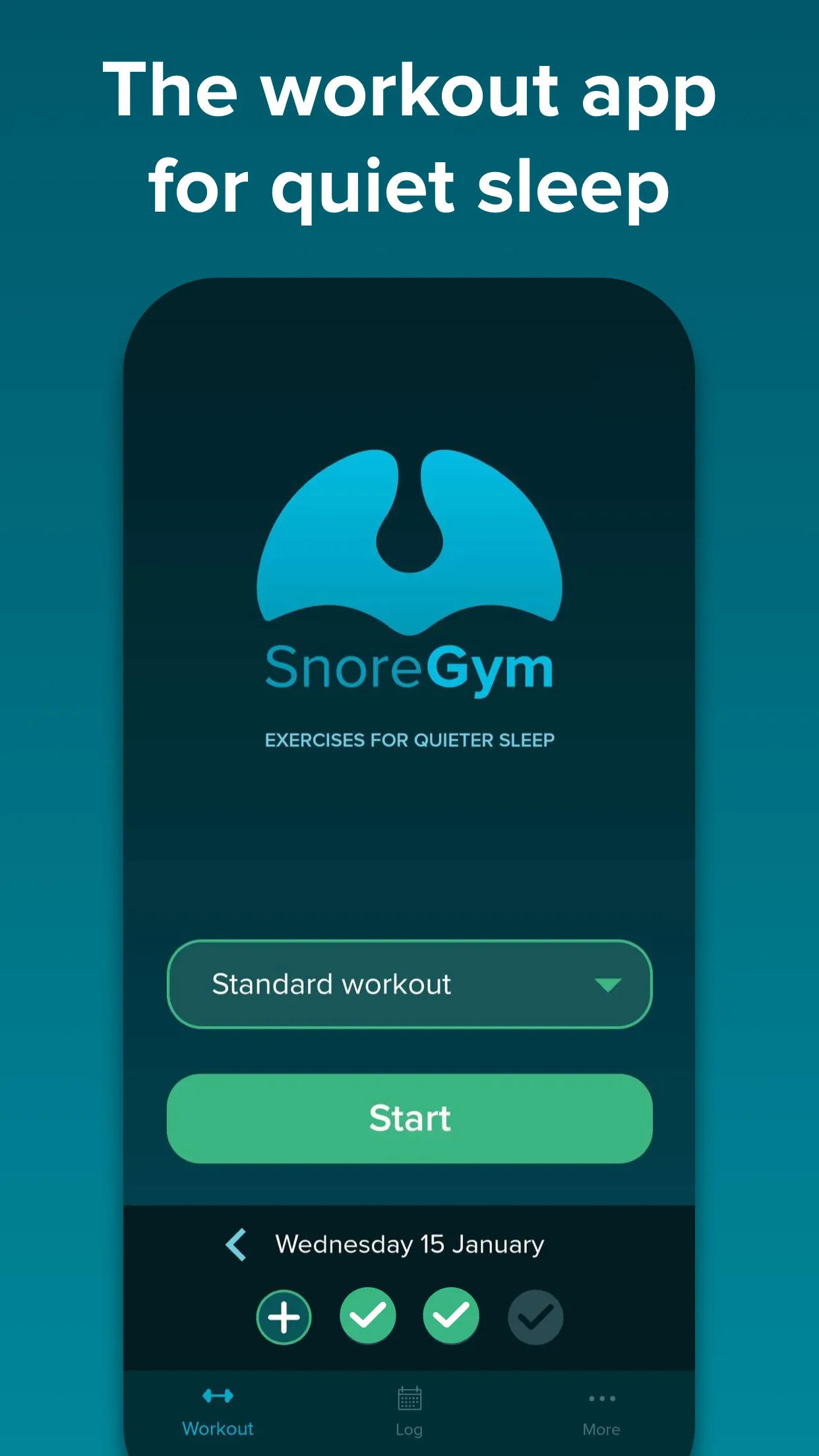 SnoreGym : Reduce Your Snoring | Indus Appstore | Screenshot