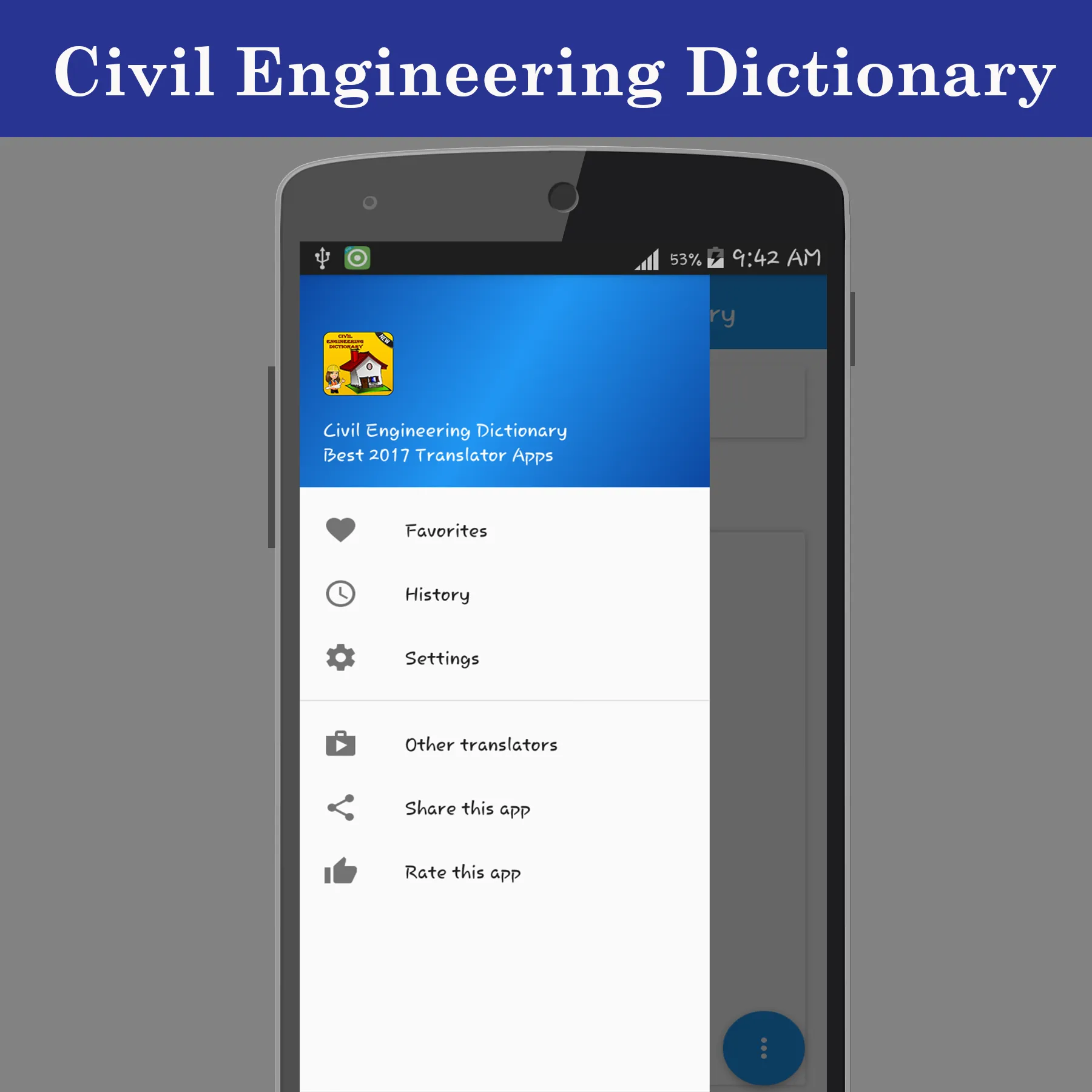 Civil Engineering Dictionary | Indus Appstore | Screenshot