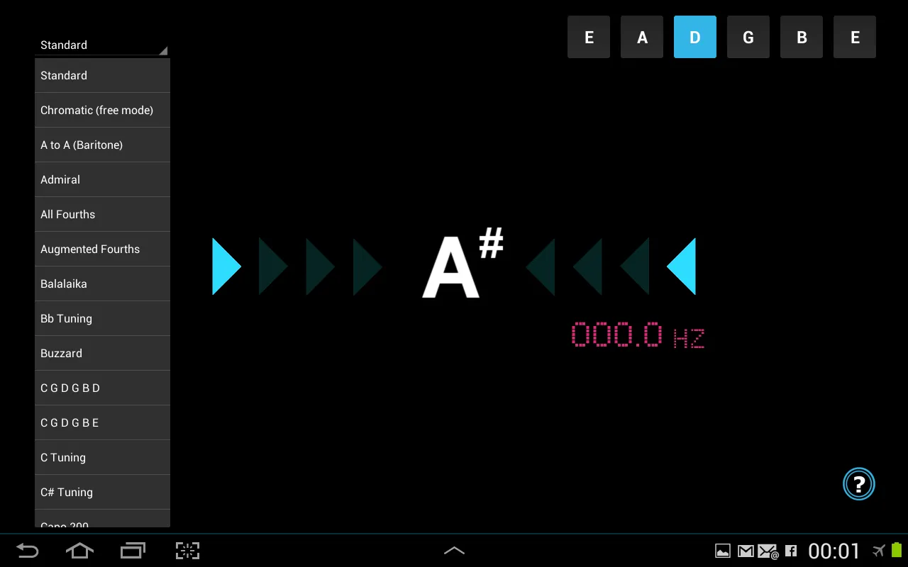 TunaDroid - Guitar Tuner | Indus Appstore | Screenshot