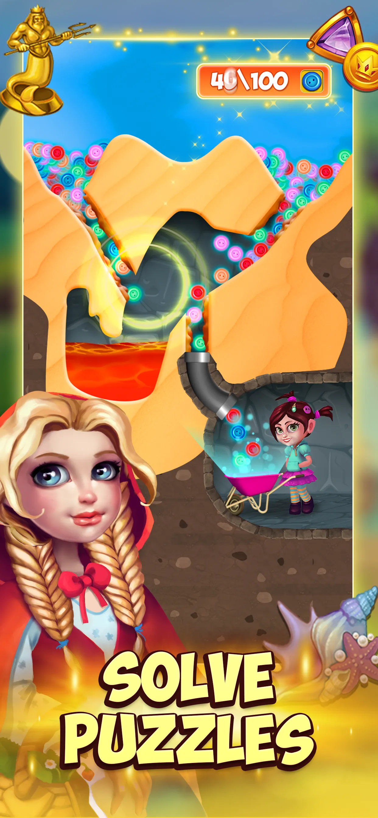 Fancy Blast - Fairy Tale Match | Indus Appstore | Screenshot