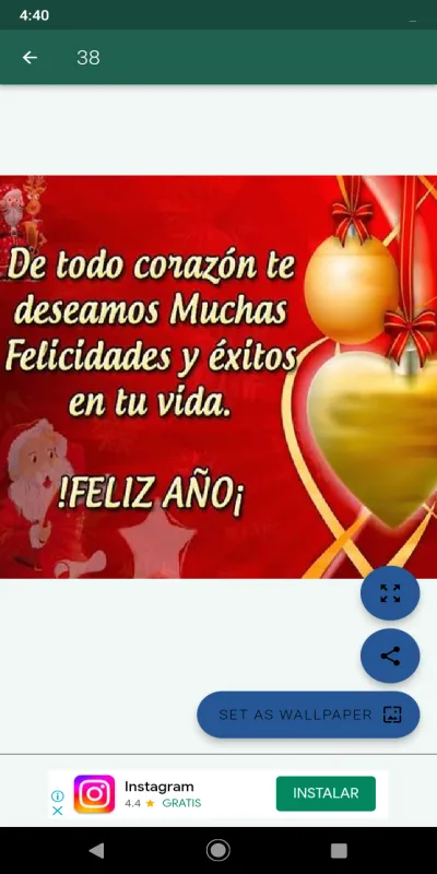 Frases Navidad y Año Nuevo | Indus Appstore | Screenshot