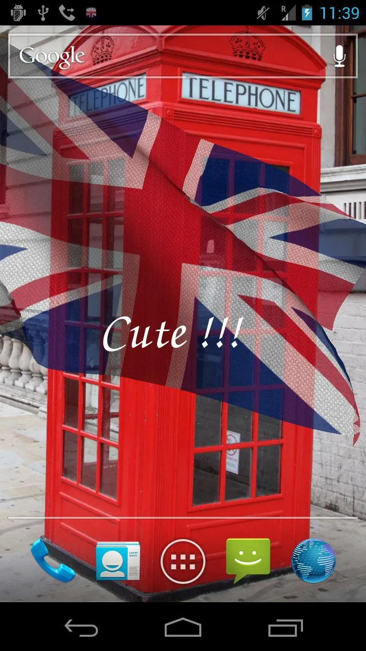 UK Flag Live Wallpaper | Indus Appstore | Screenshot