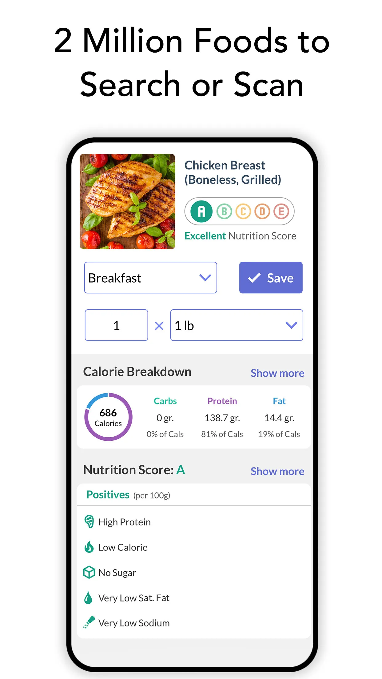 Carb & Keto Manager - Aspire | Indus Appstore | Screenshot