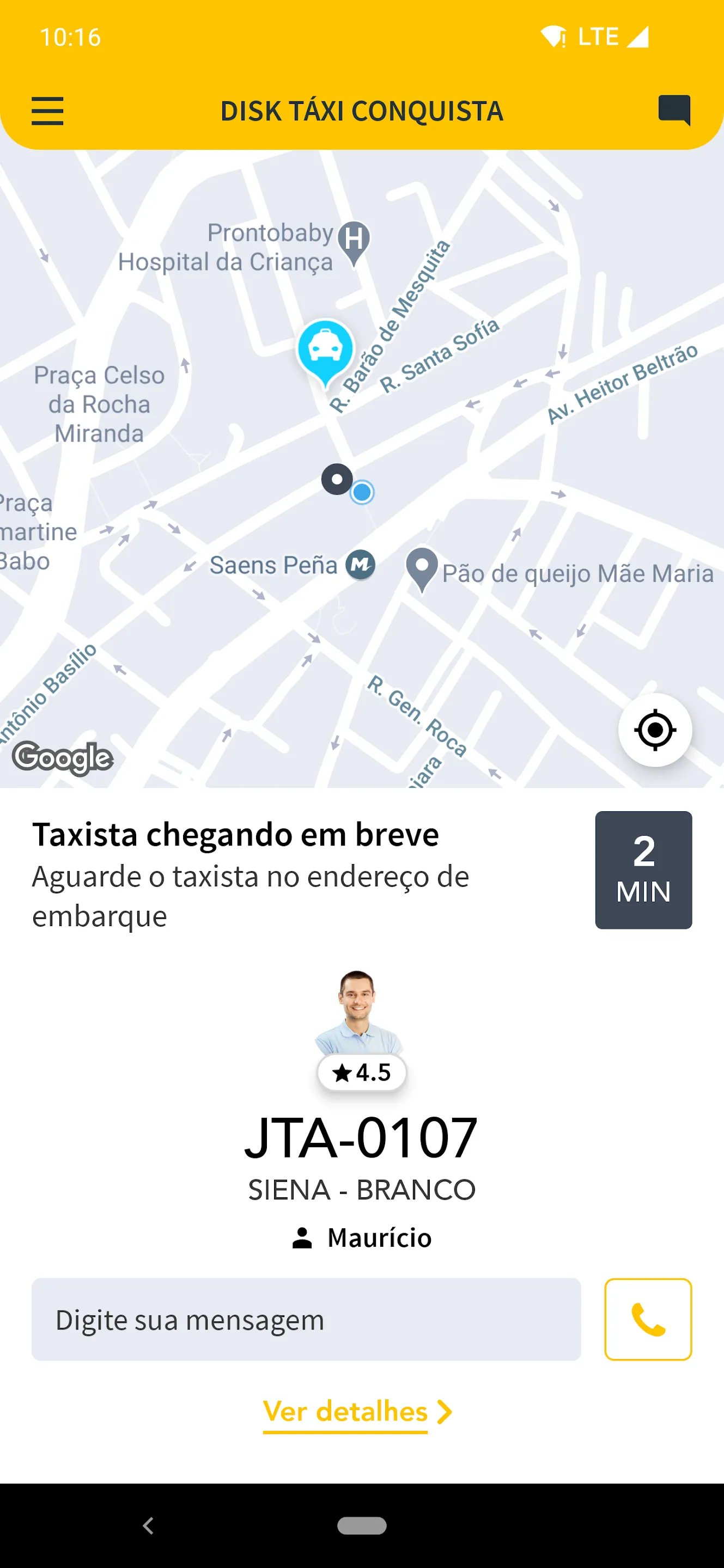 DISK TÁXI CONQUISTA | Indus Appstore | Screenshot