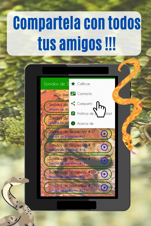 Sonidos de Serpientes. | Indus Appstore | Screenshot