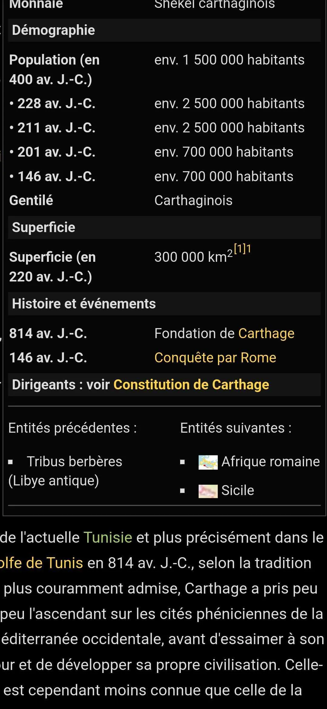 Encyclopédie de la Tunisie | Indus Appstore | Screenshot