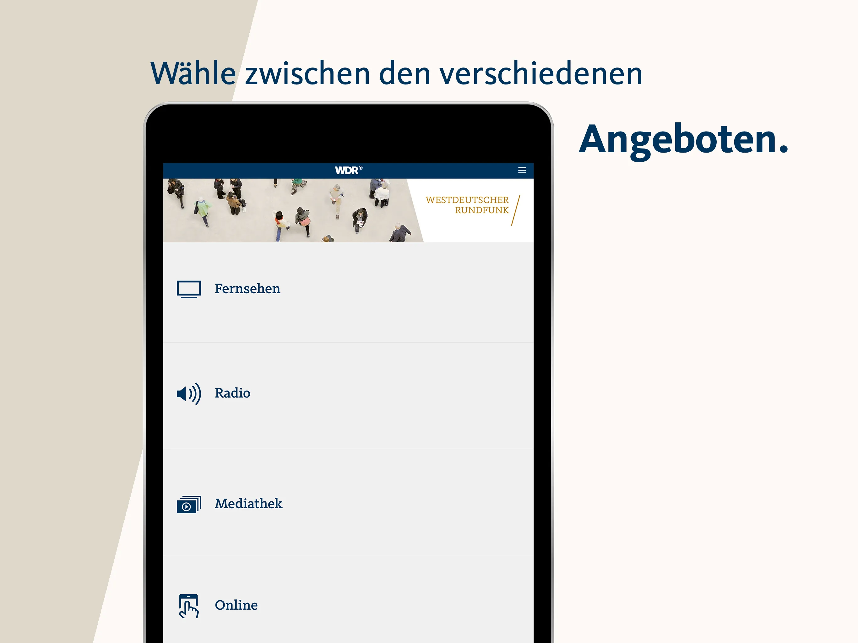 WDR – Radio & Fernsehen | Indus Appstore | Screenshot