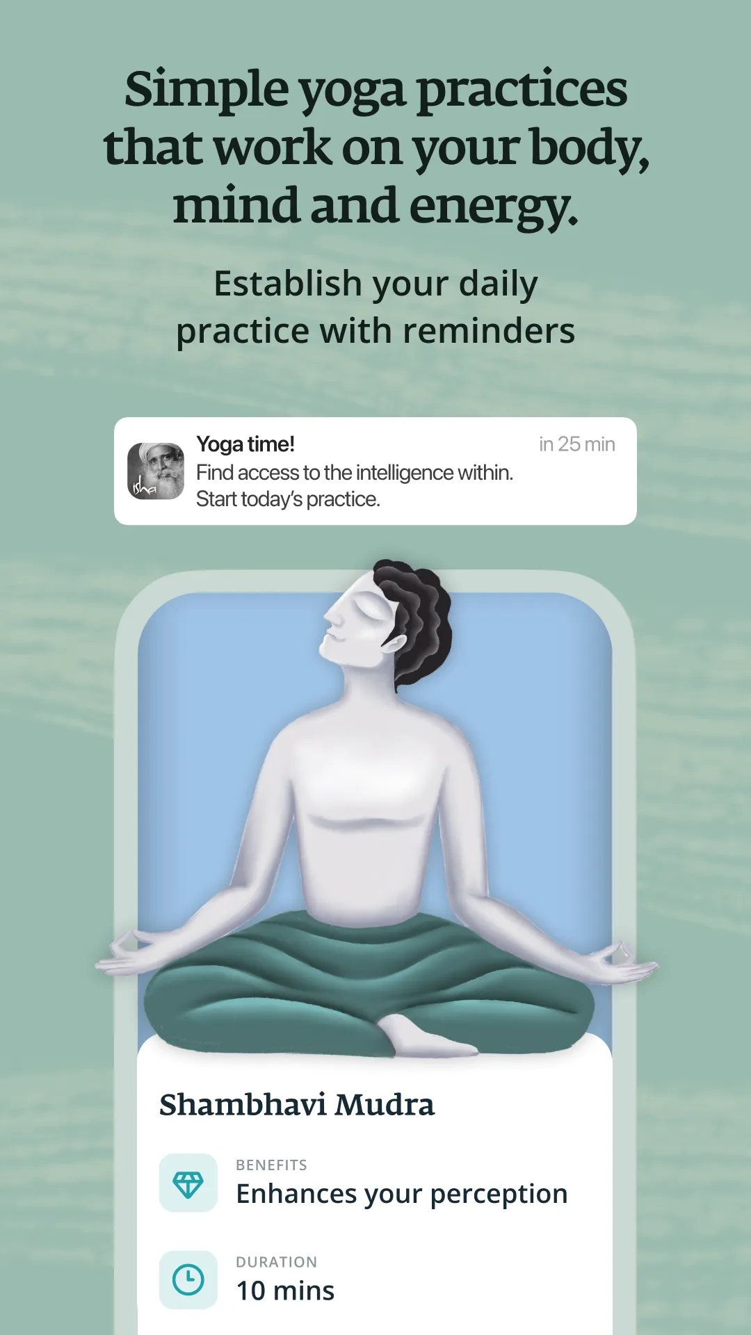 Sadhguru - Yoga & Meditation | Indus Appstore | Screenshot