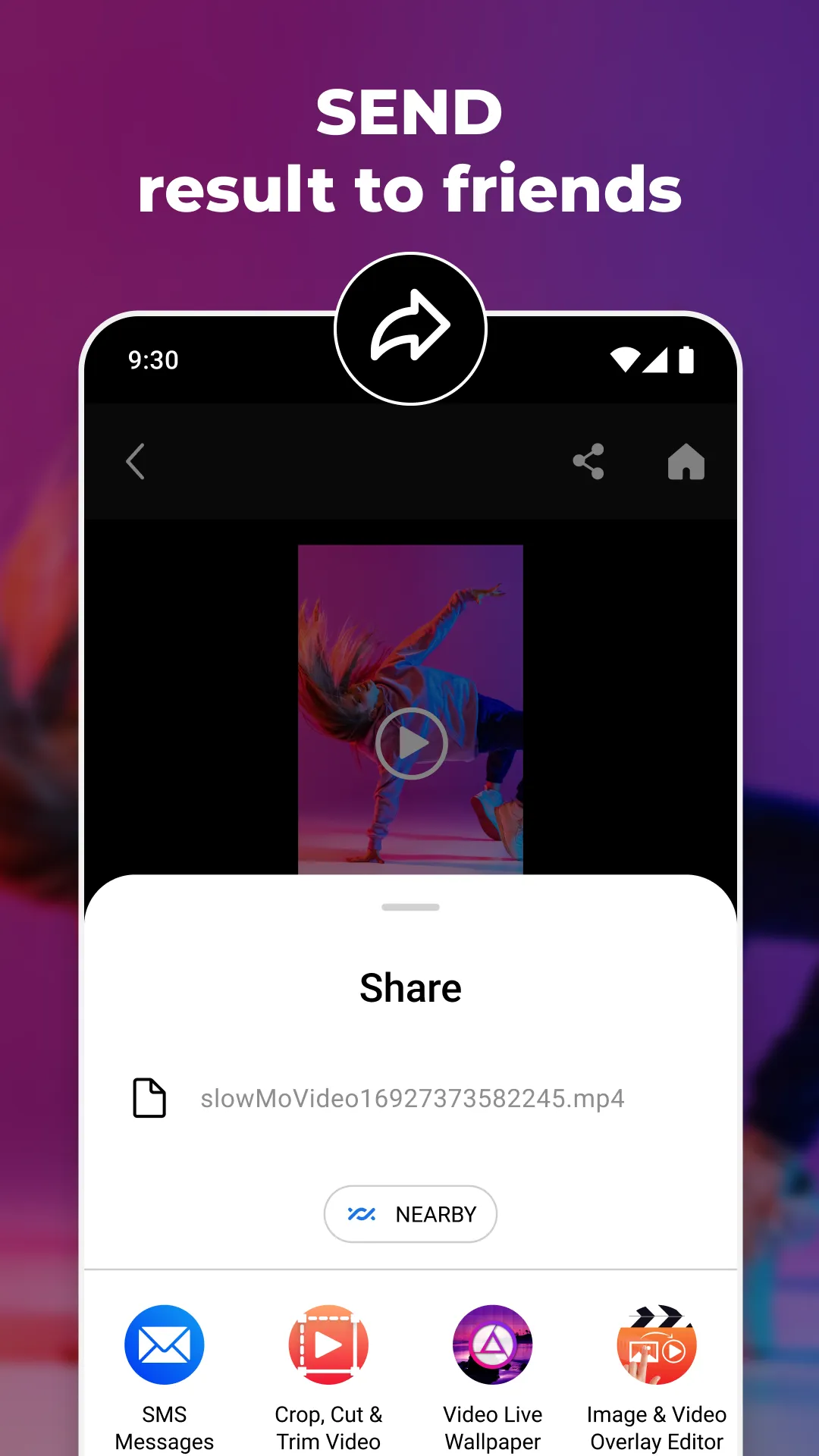 SlowMo・Slow Motion Video Maker | Indus Appstore | Screenshot