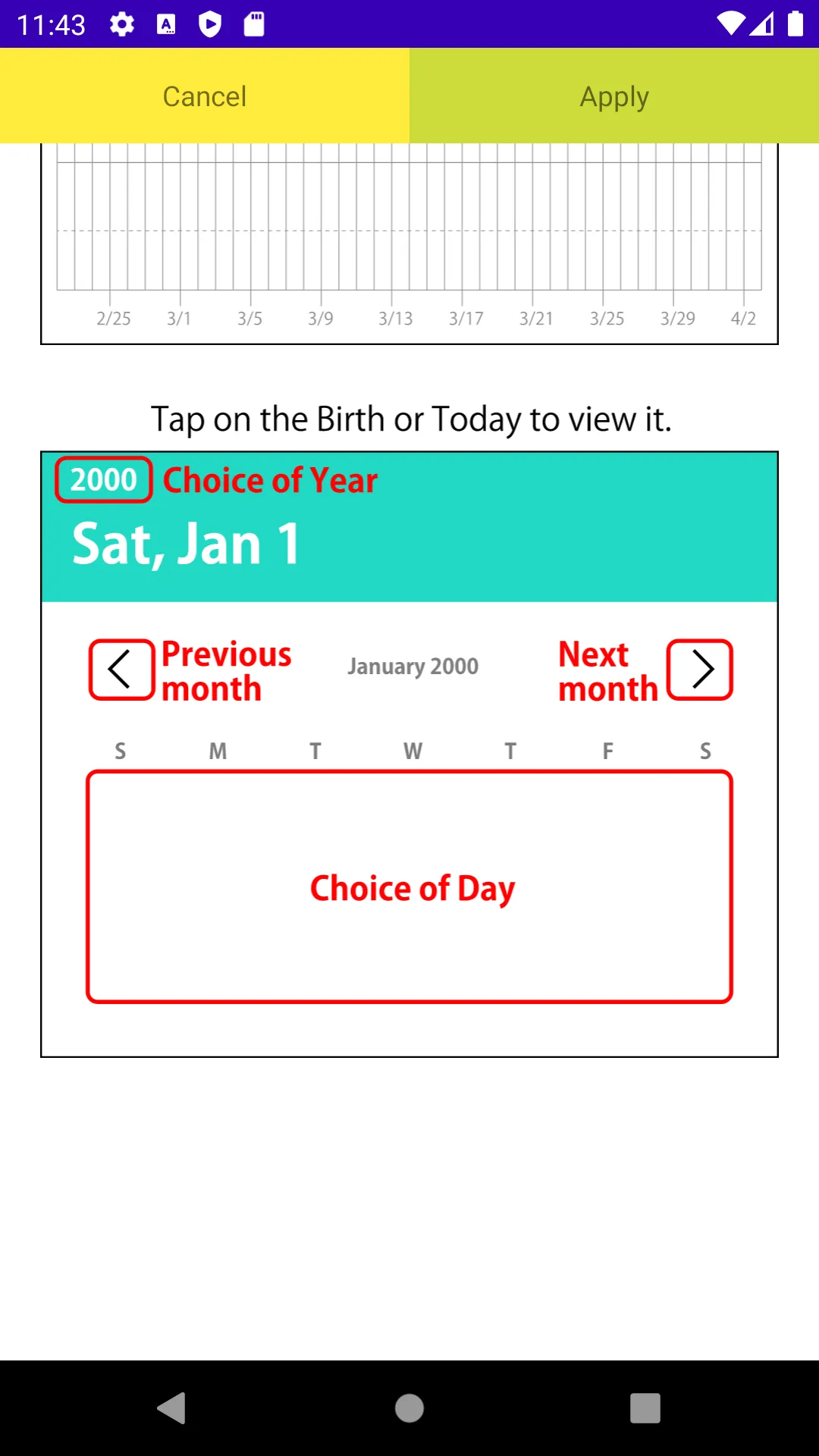 Biorhythm Diagnose | Indus Appstore | Screenshot