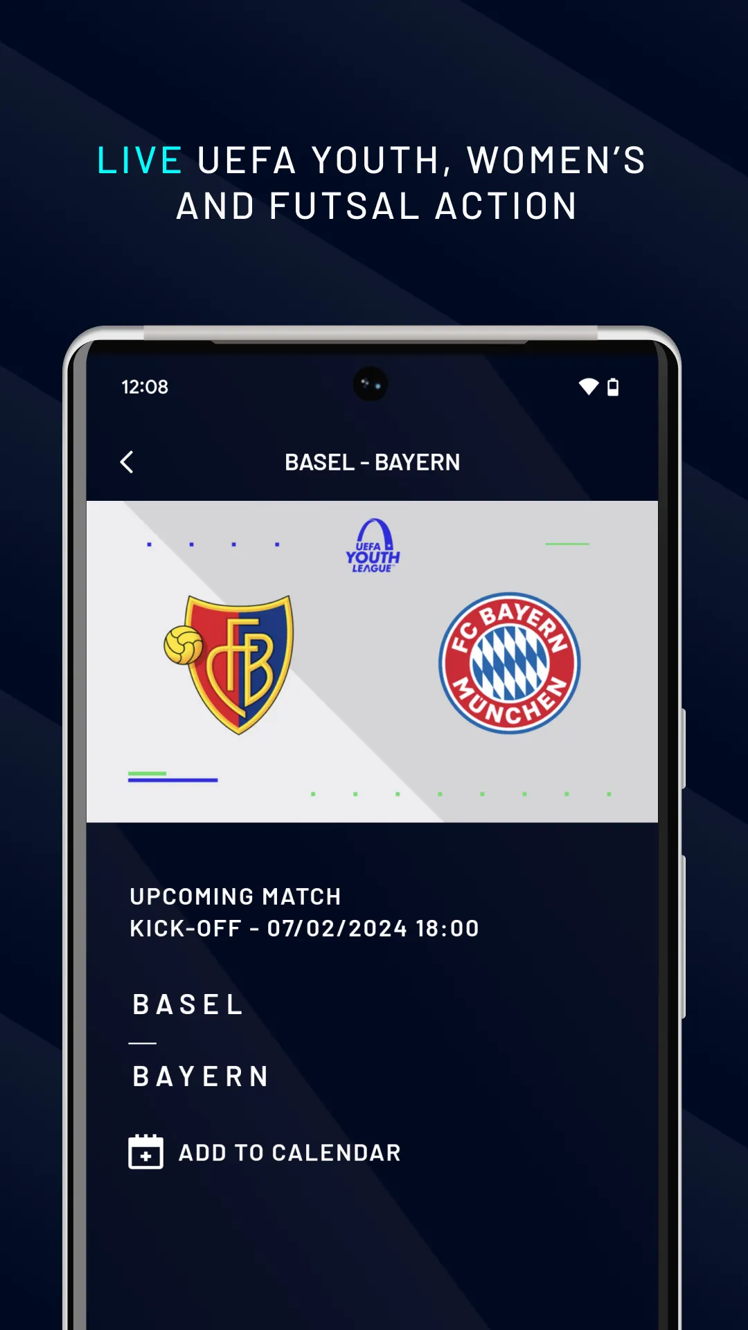 UEFA.tv | Indus Appstore | Screenshot