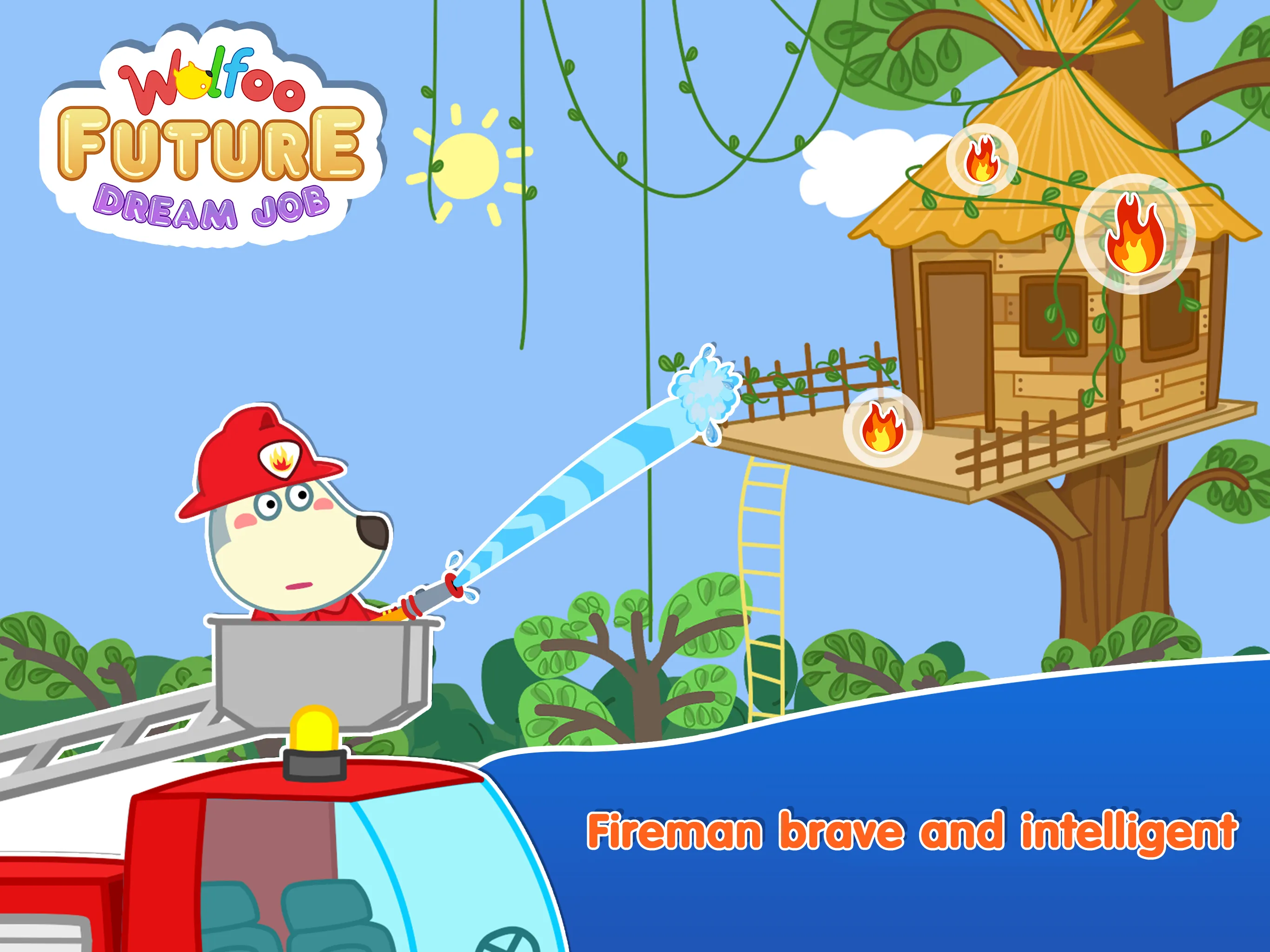 Wolfoo: Kid's Future Dream Job | Indus Appstore | Screenshot