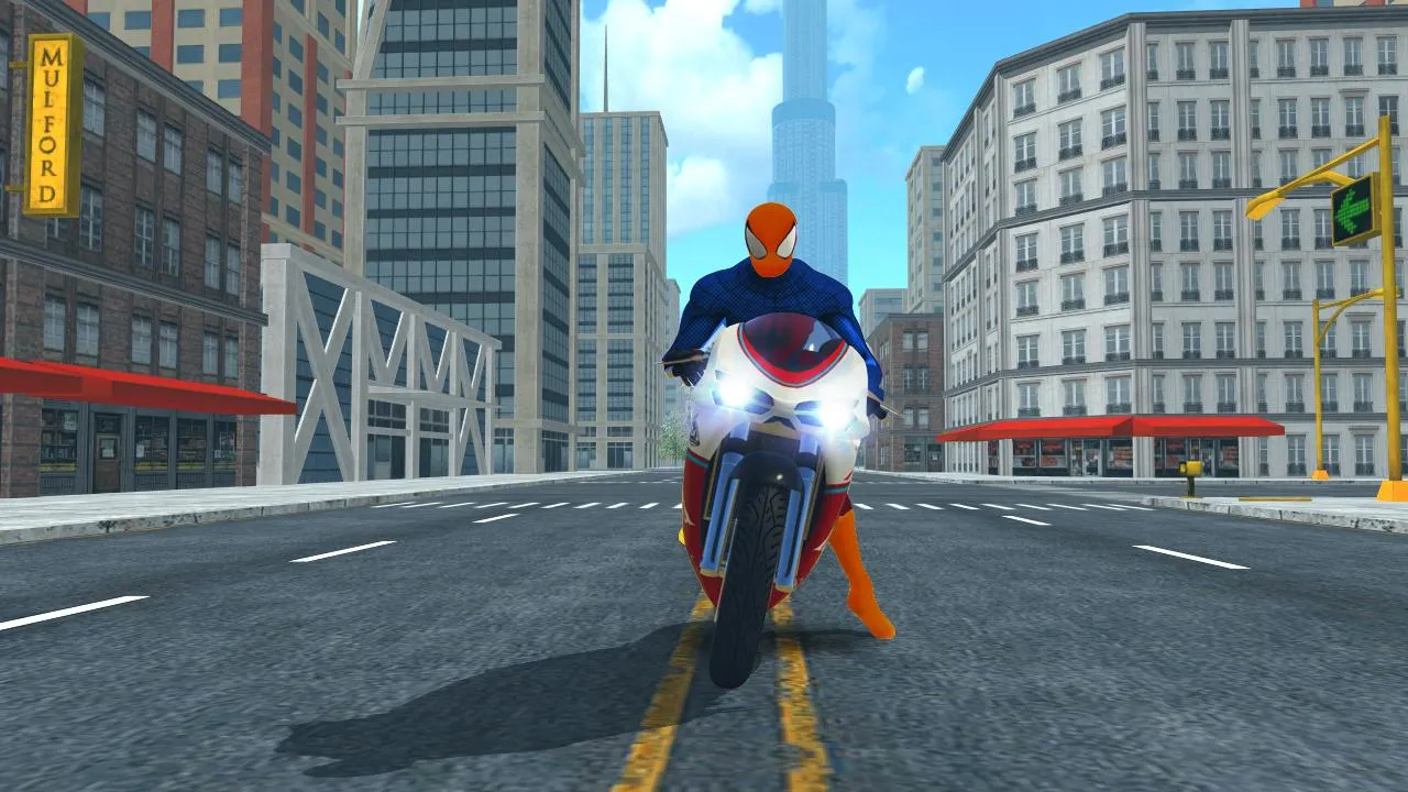 Super Hero Bike Mega Ramp | Indus Appstore | Screenshot