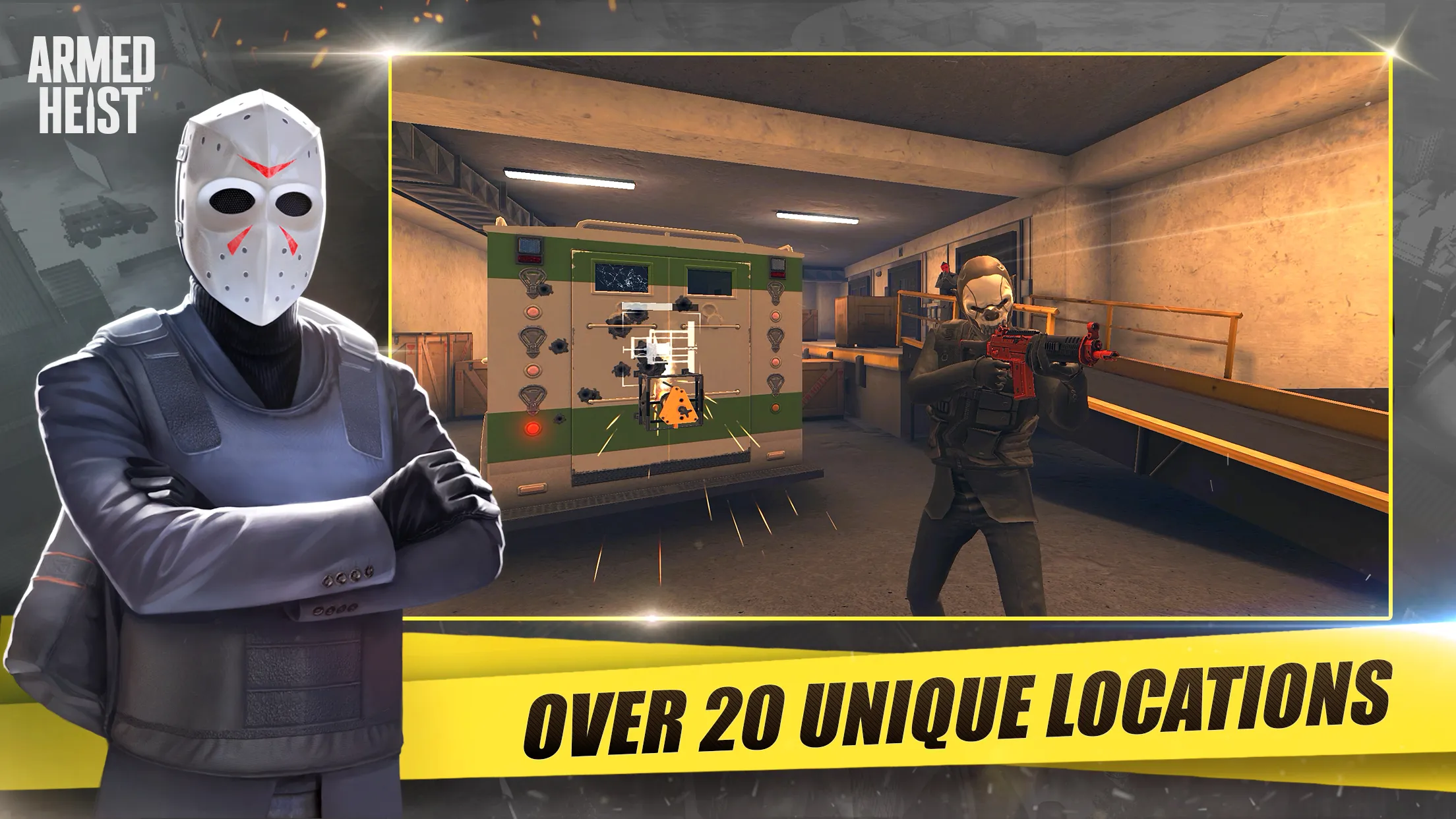 Armed Heist: Shooting gun game | Indus Appstore | Screenshot