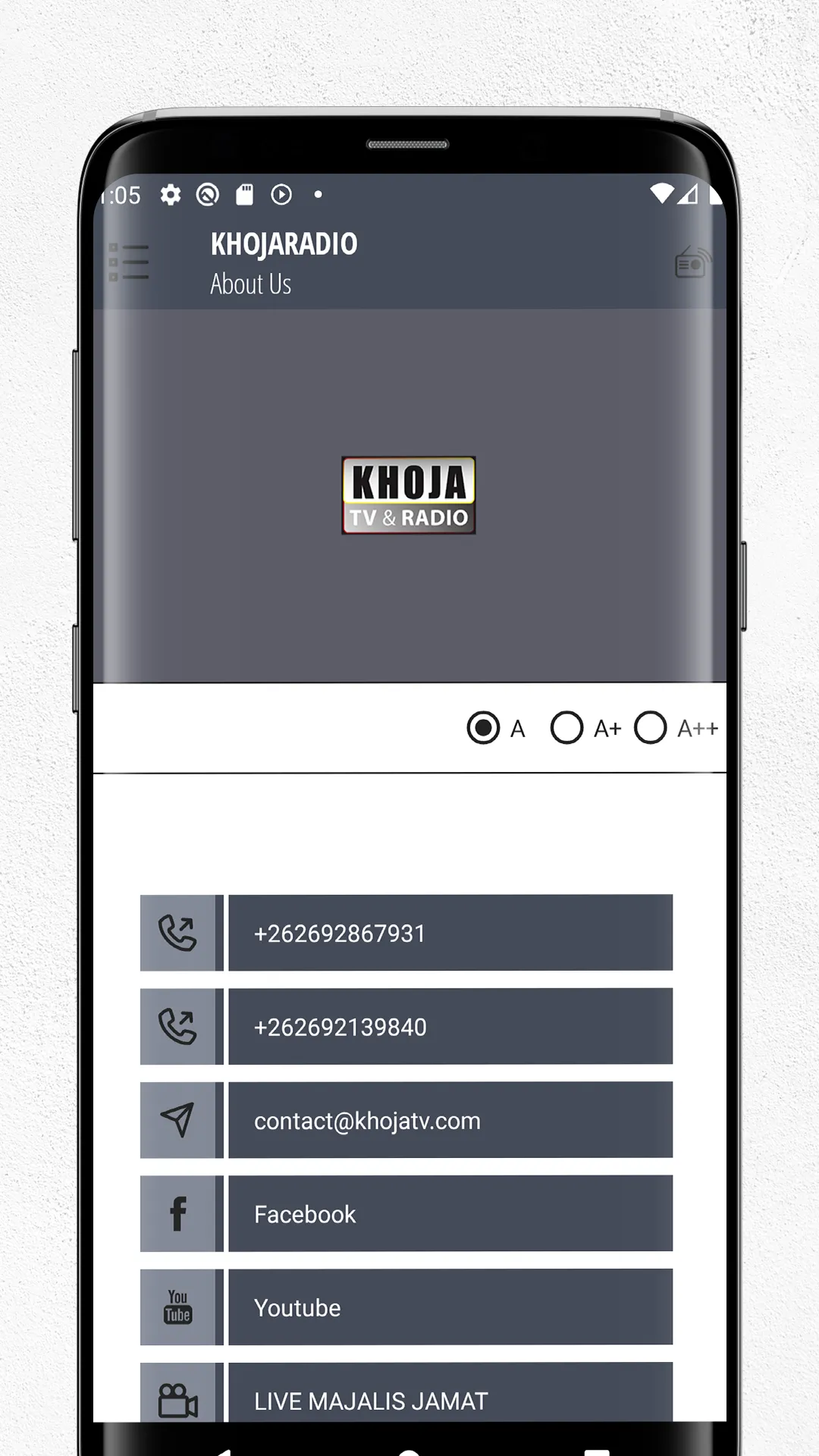 KHOJARADIO | Indus Appstore | Screenshot