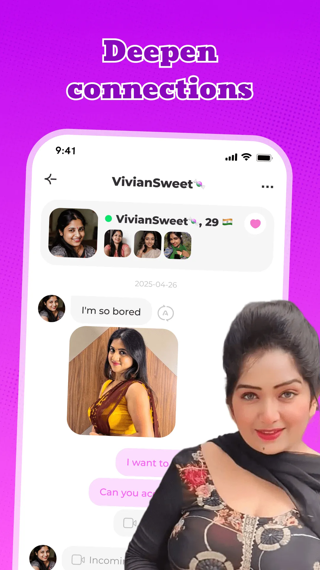 Video Call Desi Girls:Yola Pro | Indus Appstore | Screenshot