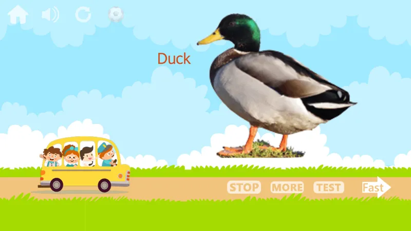 100 Animals and Birds for kids | Indus Appstore | Screenshot