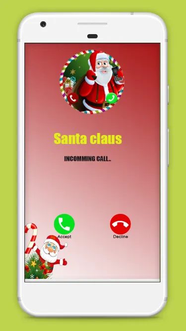 Santa claus call | Indus Appstore | Screenshot