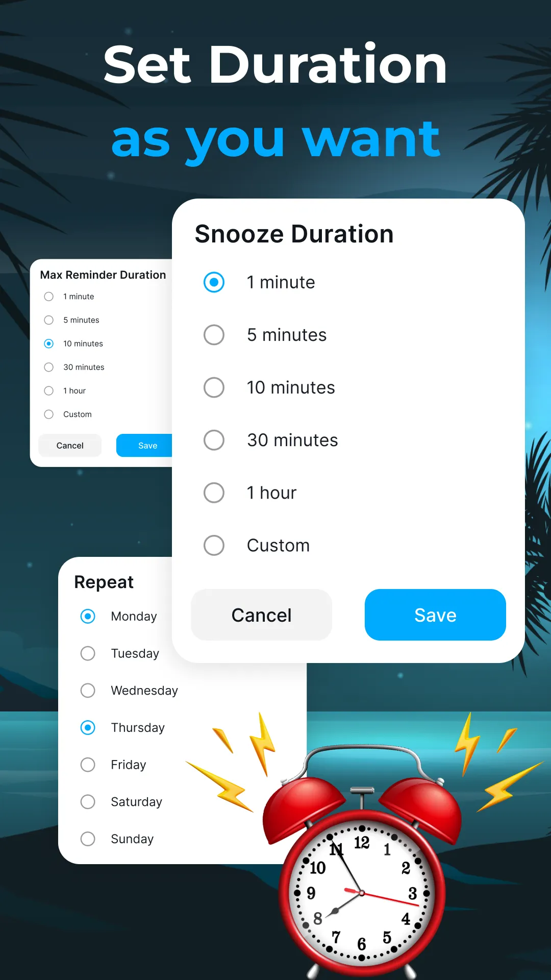 Alarm Clock - Smart Alarm | Indus Appstore | Screenshot