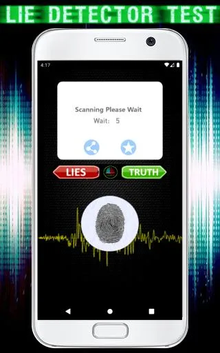 Lie Detector Test Prank 2023 | Indus Appstore | Screenshot