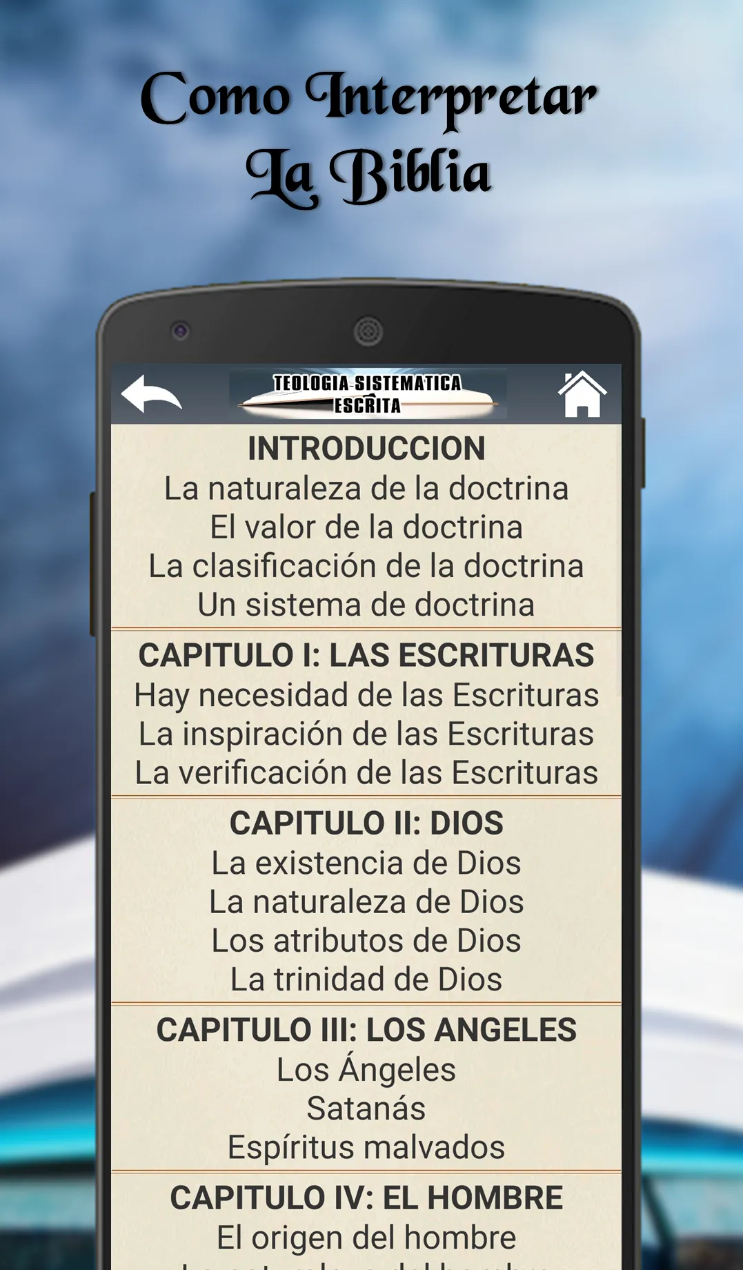 Como interpretar la Biblia | Indus Appstore | Screenshot