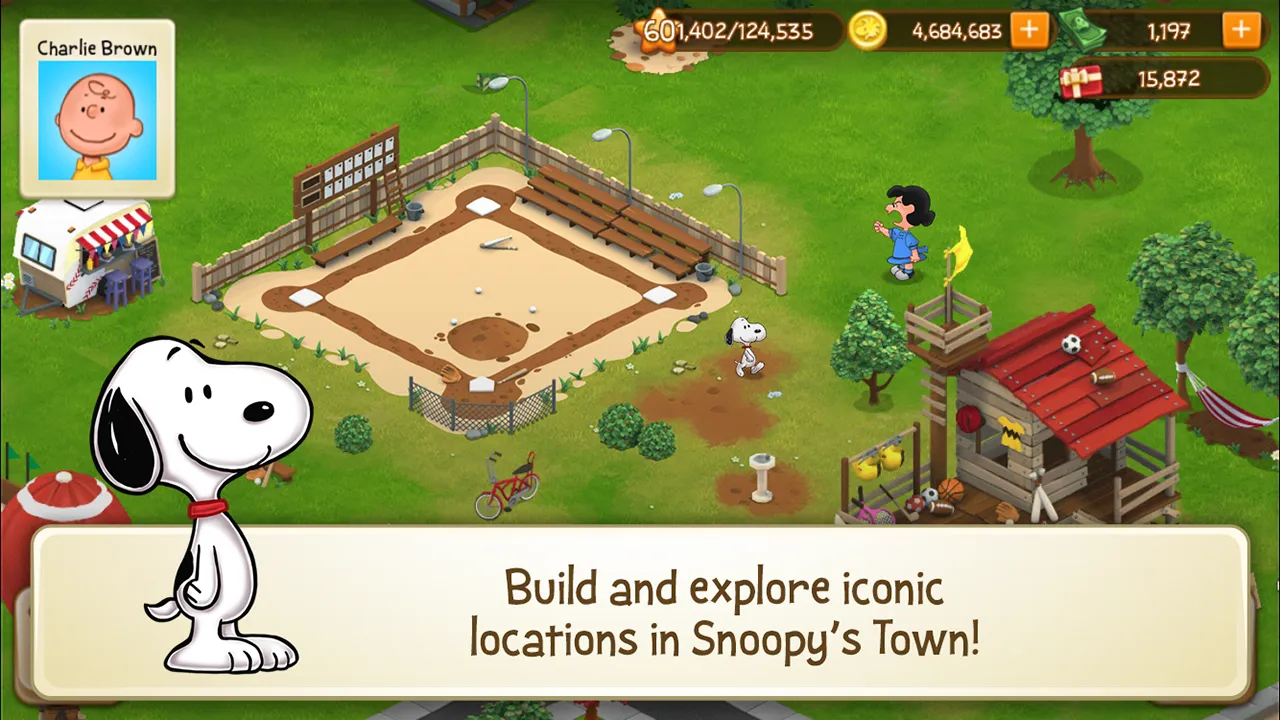 Snoopy's Town Tale CityBuilder | Indus Appstore | Screenshot