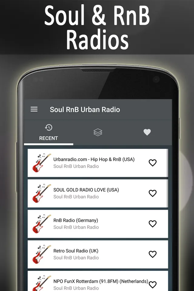 Soul R&B Urban Radio Stations | Indus Appstore | Screenshot