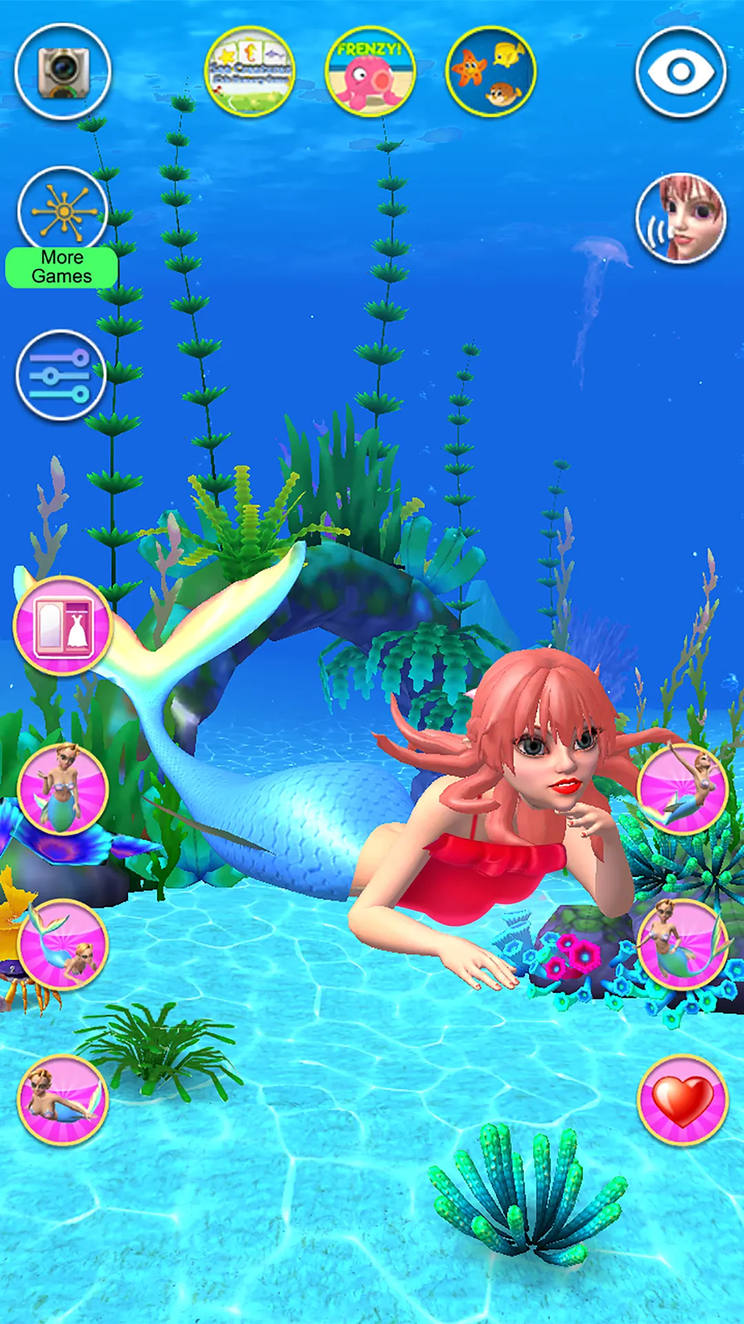 Talking Mermaid | Indus Appstore | Screenshot