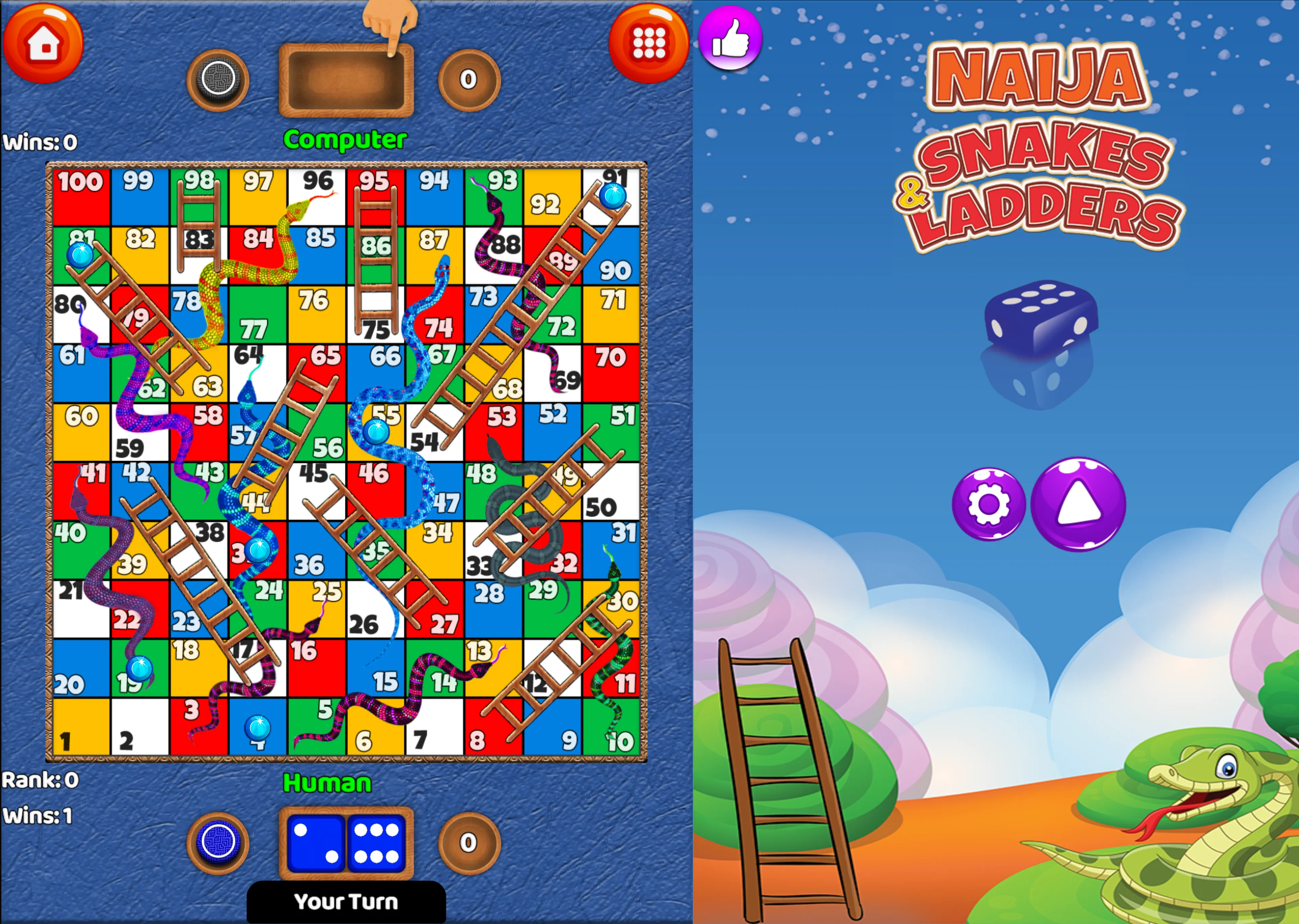 Naija Snakes & Ladders | Indus Appstore | Screenshot