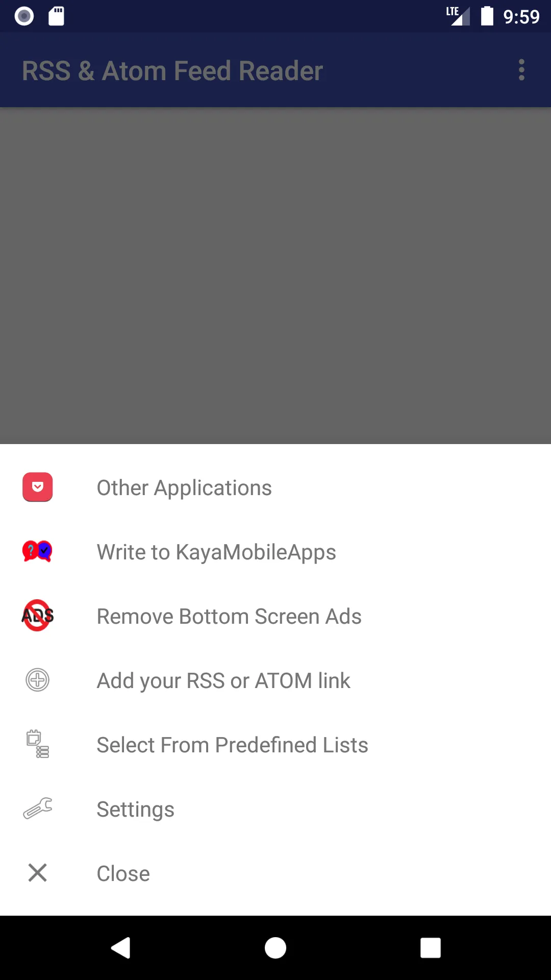 RSS and ATOM Feed Reader | Indus Appstore | Screenshot