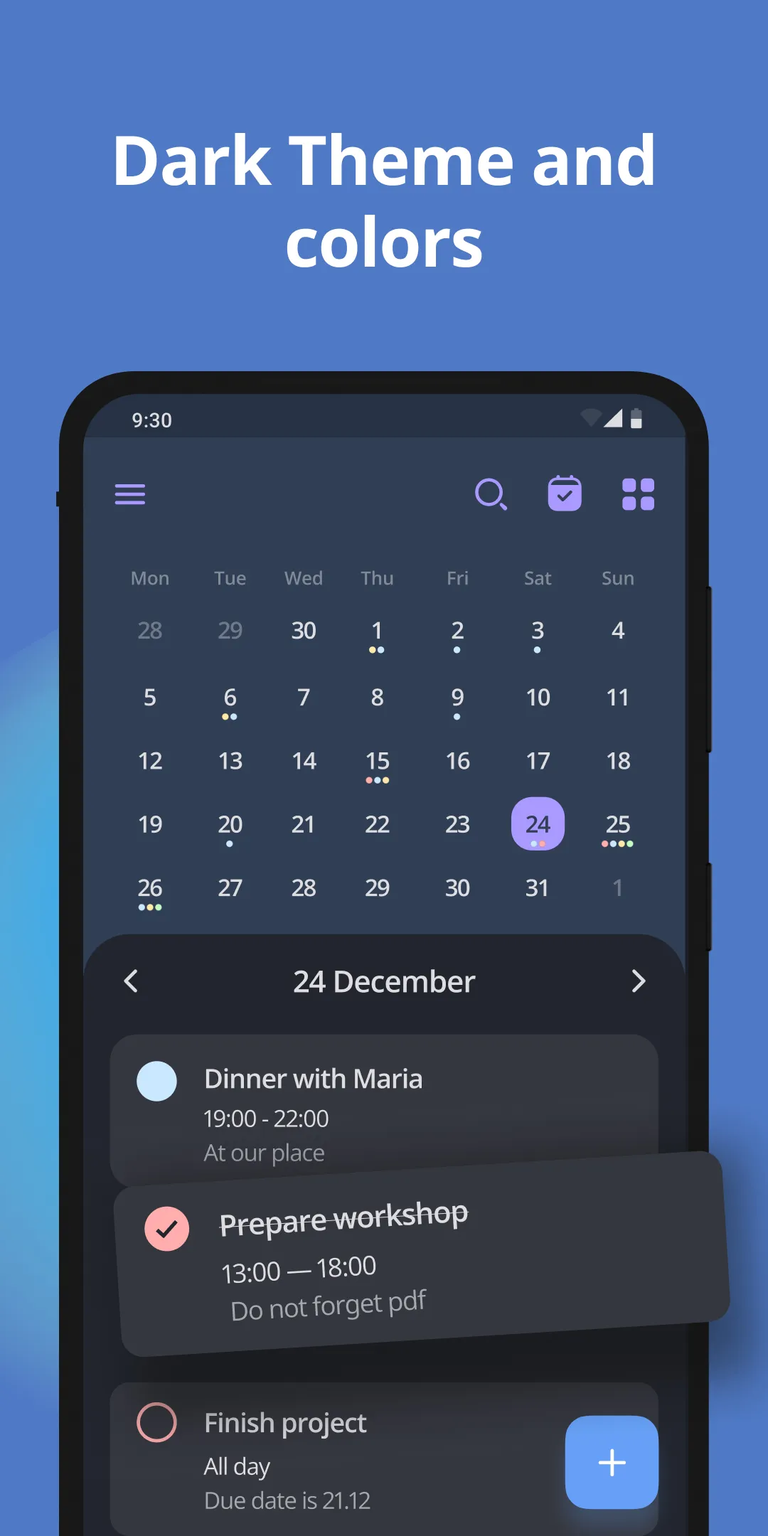 Calendar: Daily Agenda Planner | Indus Appstore | Screenshot