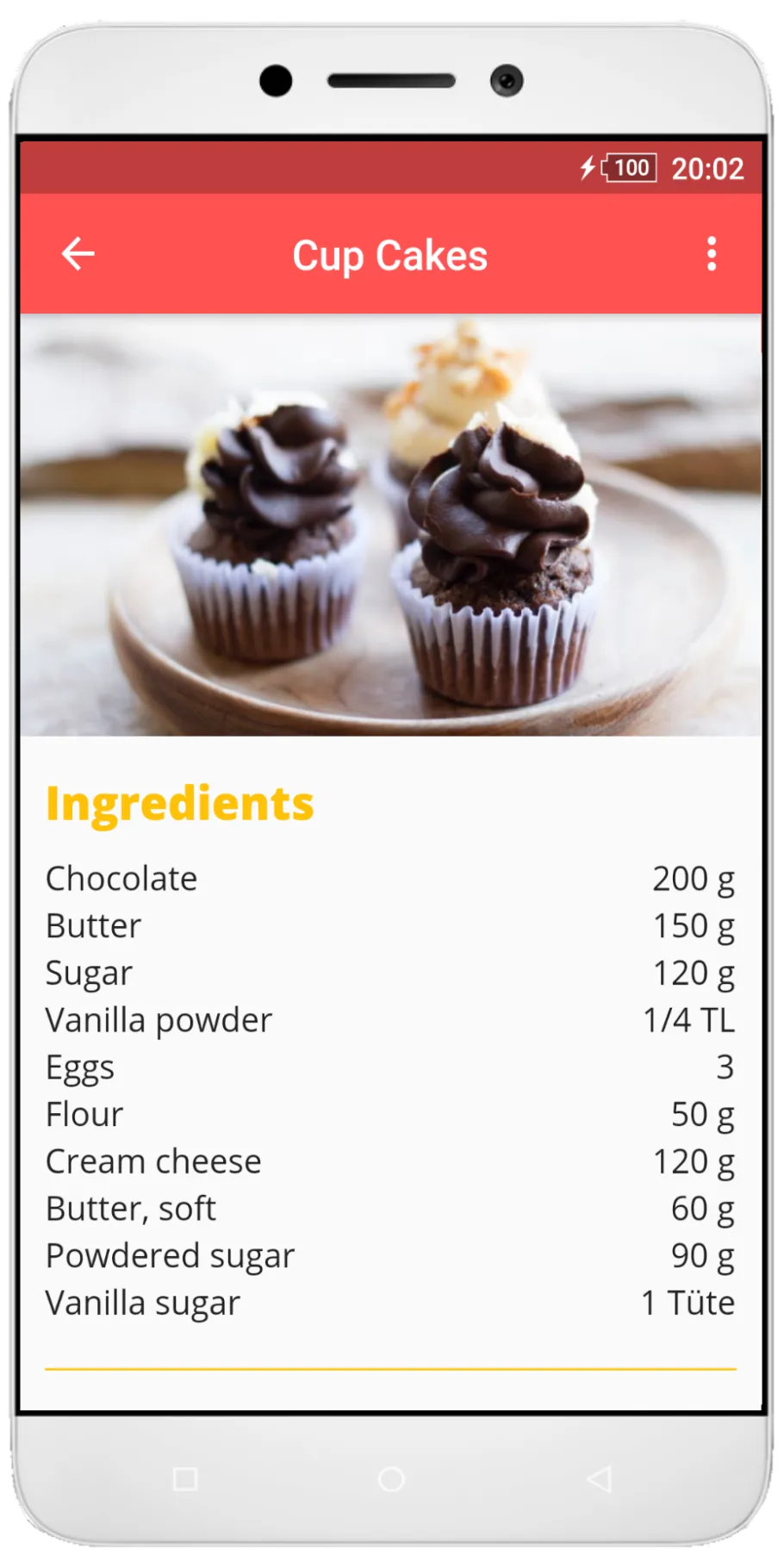 My recipe book | Indus Appstore | Screenshot