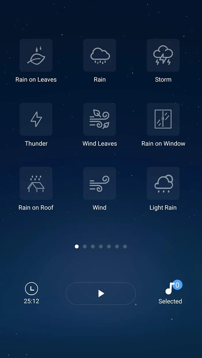 Rain Sounds - Sleep Sounds | Indus Appstore | Screenshot