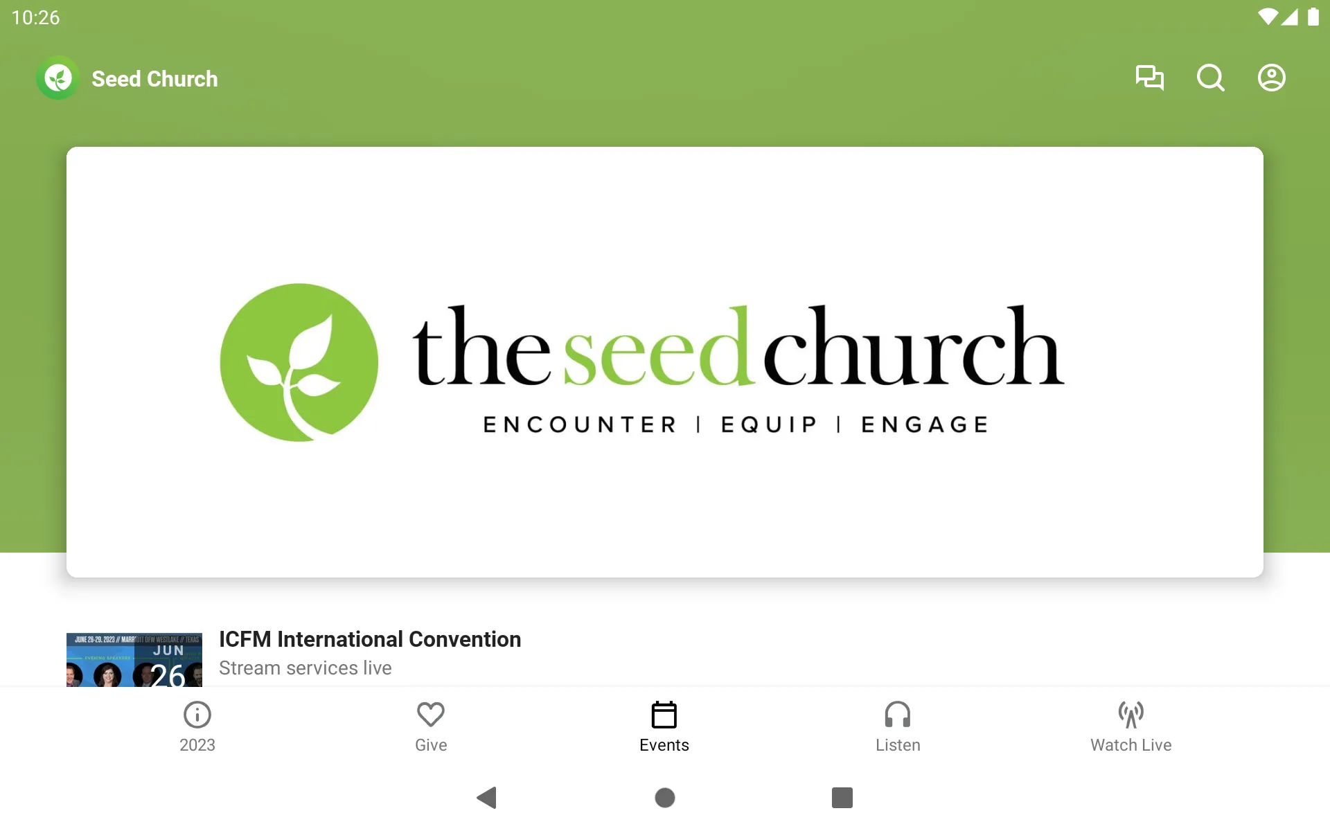 The Seed Church | Indus Appstore | Screenshot