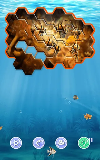 Block Hexa - Underwater Jigsaw | Indus Appstore | Screenshot